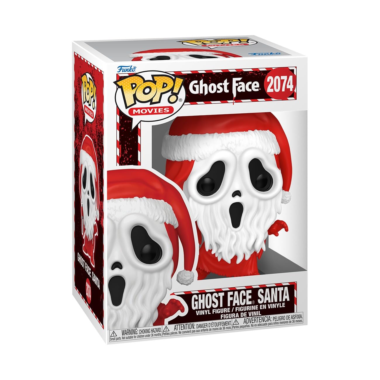 Funko Ghost Face (Holiday) - 3.75 Inch Vinyl Figure 1