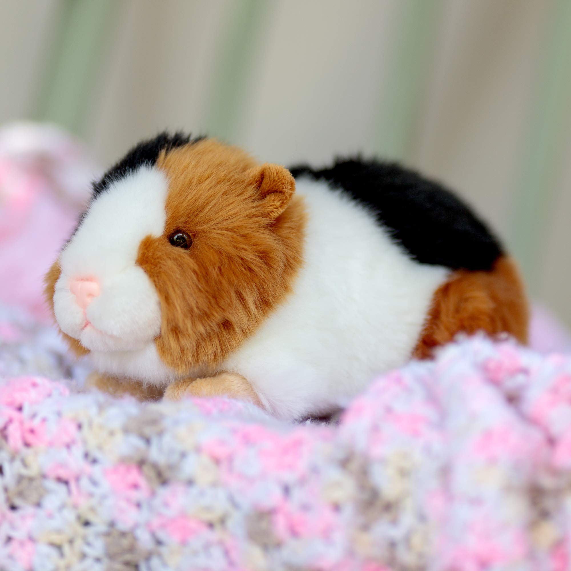 Animigos World of Nature Plush Guinea Pig - Realistic Soft Toy with Educational Booklet 5