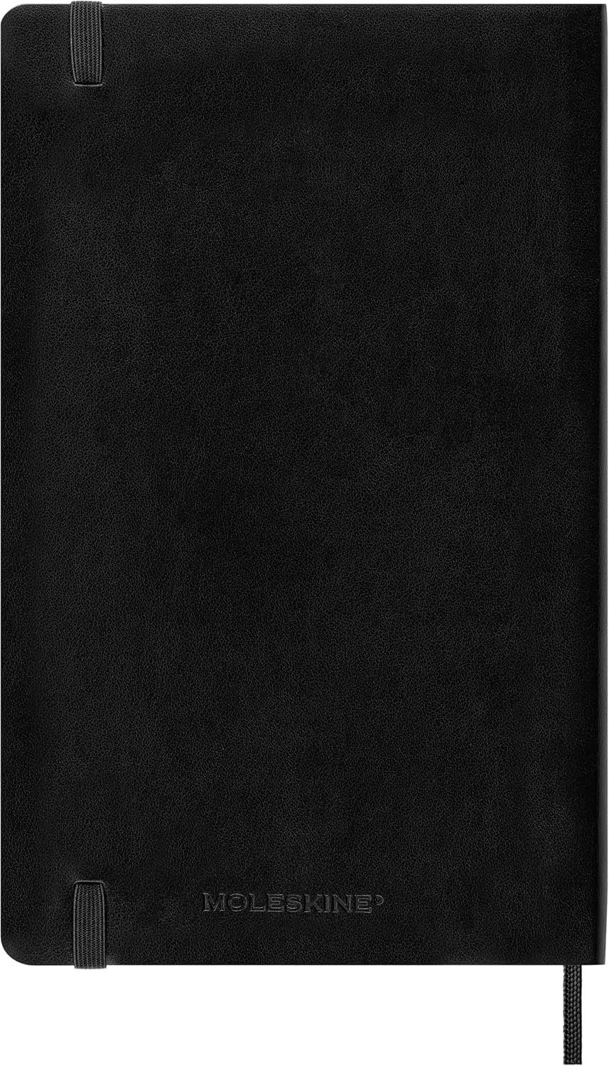 Moleskine Classic Dotted Paper Notebook - Soft Cover, Black, Large A5, 192 Pages 3
