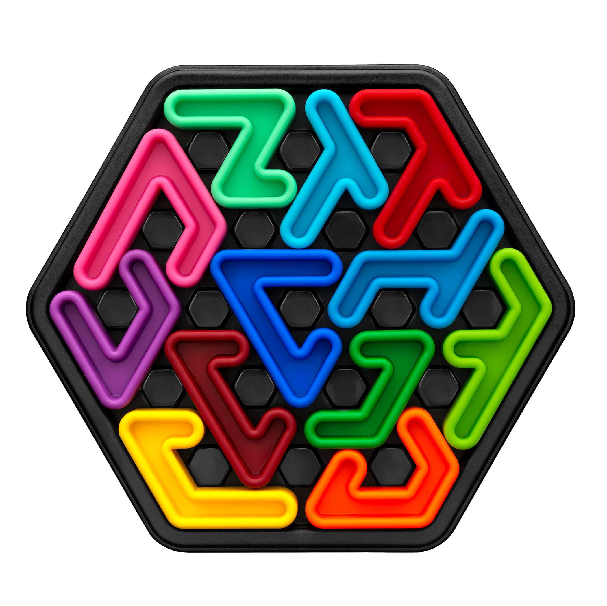 SmartGames IQ Deluxe Hexagon - Brain Teaser Puzzle Game with 120 Challenges 10