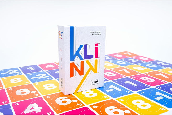 Rebel Klink Card Game - Push Your Luck Numbers Game for Parties