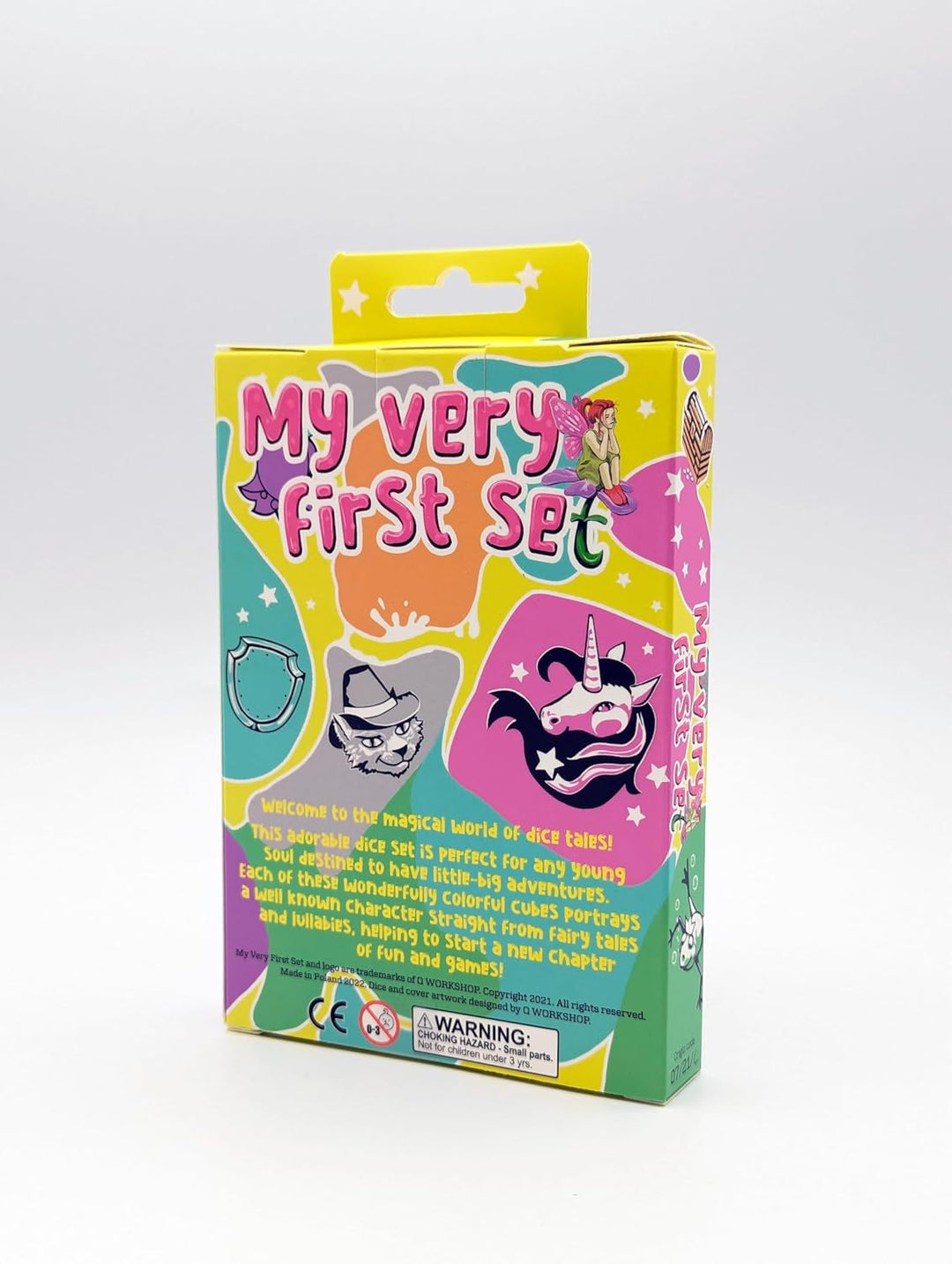 Q-Workshop My Very First Set: Fairy Dust Dice Set for Board Games