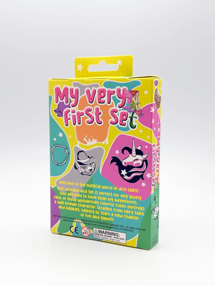 Q-Workshop My Very First Set: Fairy Dust Dice Set for Board Games