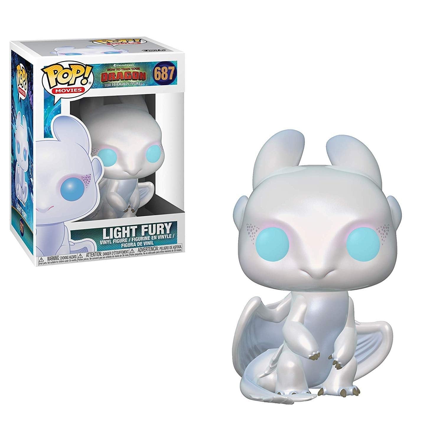 Funko Pop! Vinyl: Light Fury - How to Train Your Dragon 3 Collectible Figure | 3.75 in | Model 36369 2
