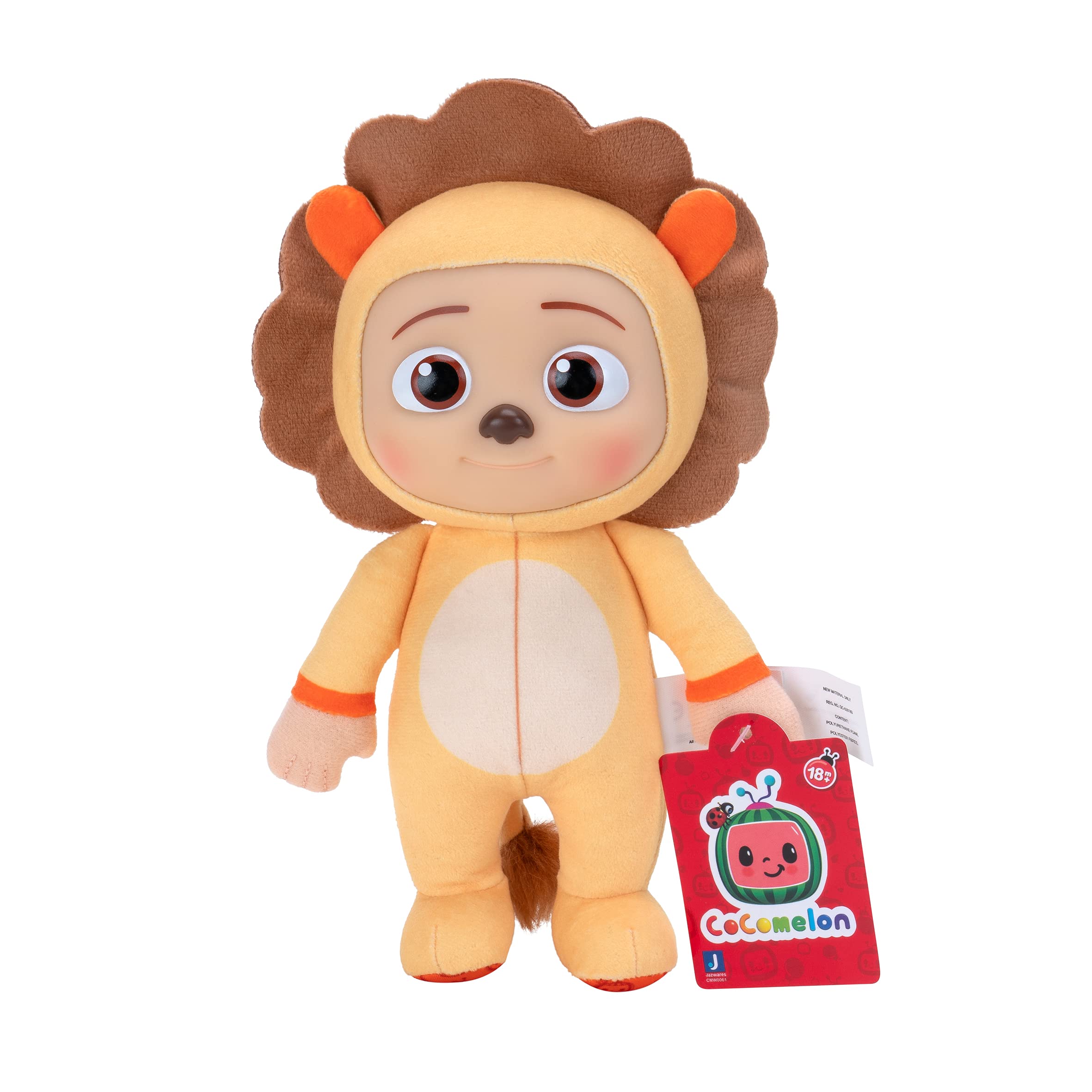 CoComelon 8-Inch JJ Little Lion Plush - Inspired by the Animated Series 7