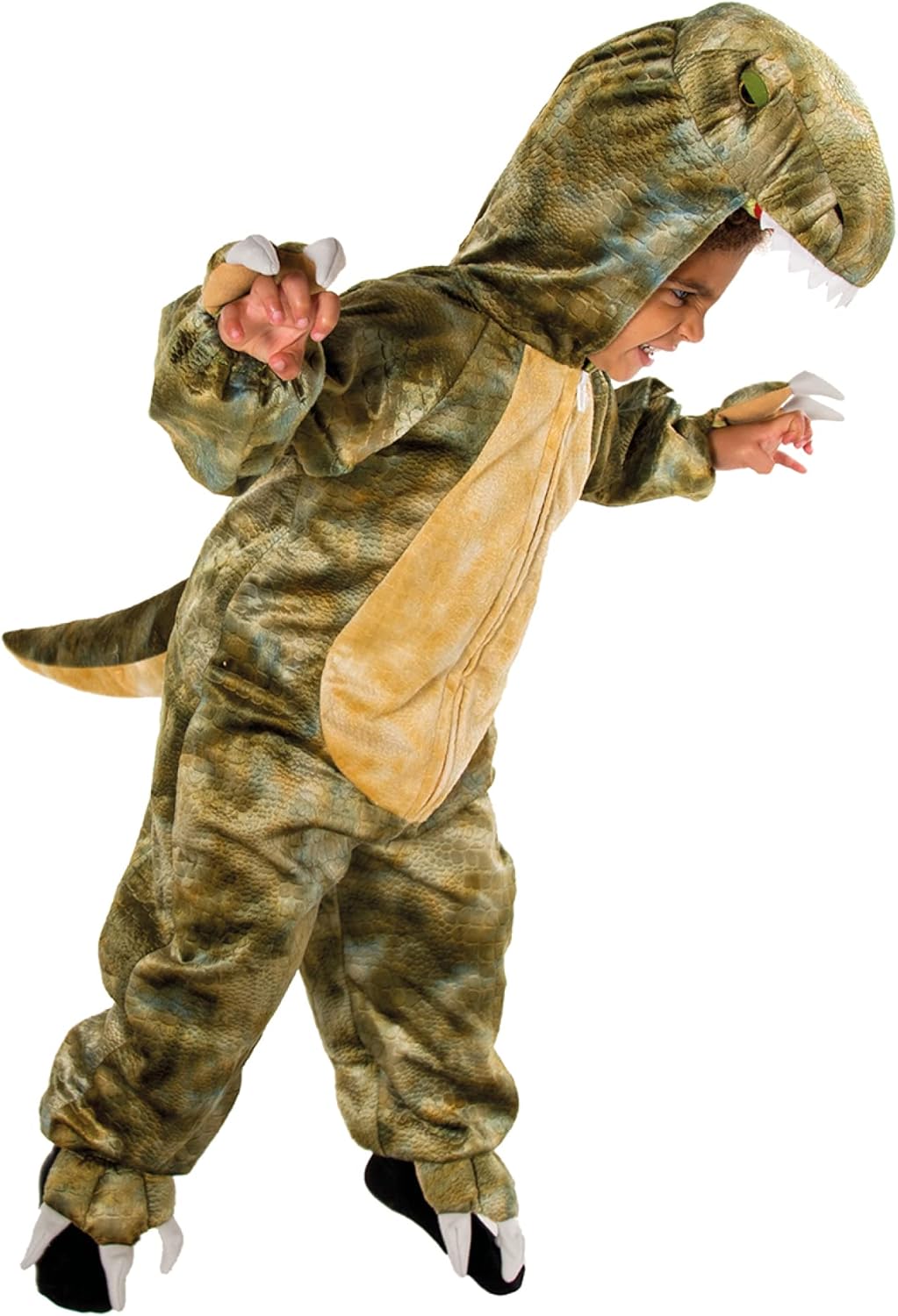 T-Rex Onesie - Official Natural History Museum Kids Dinosaur Costume, 3-5 Years 1