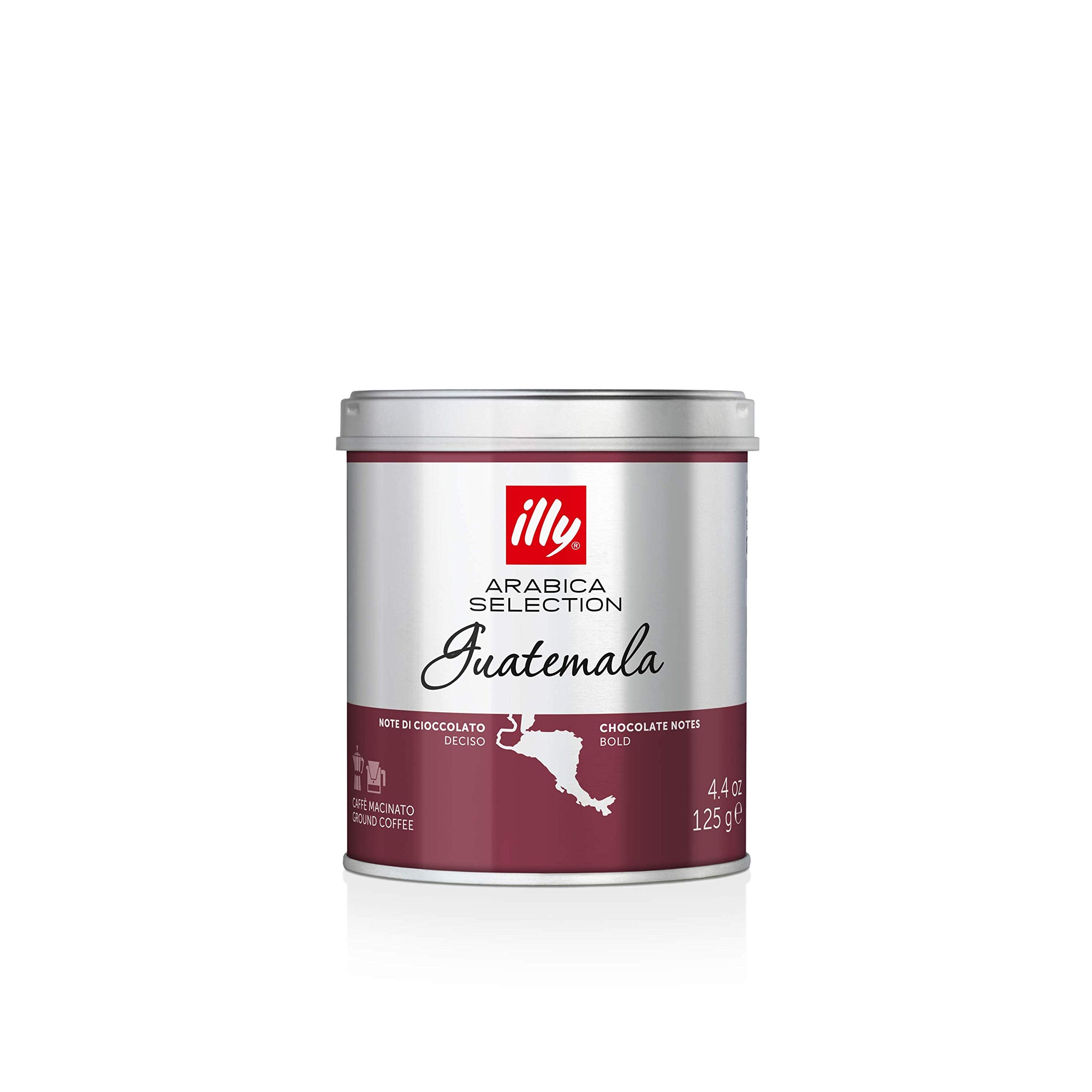 illy Ground Arabica Selection Guatemala Coffee - 100% Arabica | 125g Pack 1