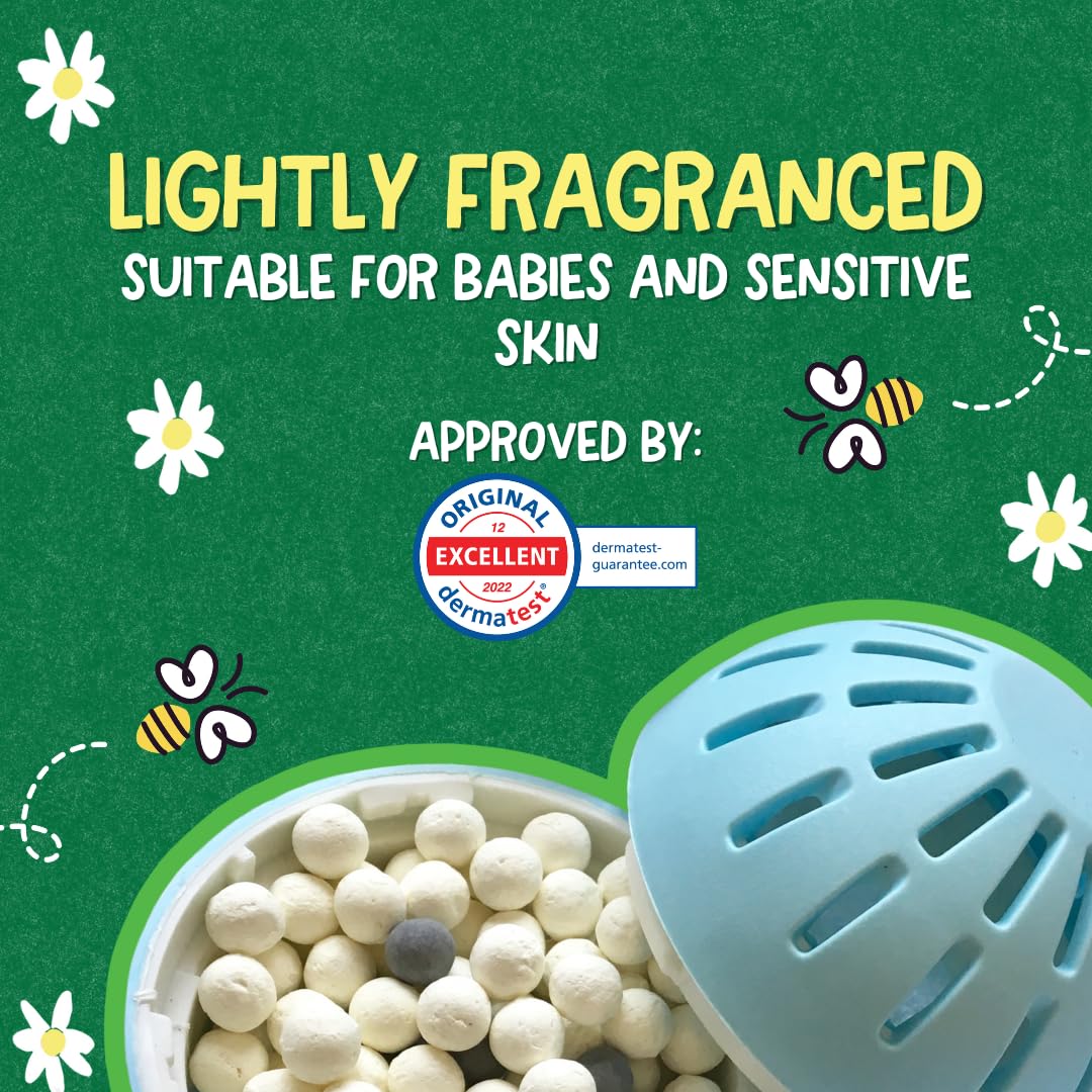 Ecoegg Laundry Egg - 70 Washes, Non-Bio Detergent for Sensitive Skin | Fresh Linen Scent 8