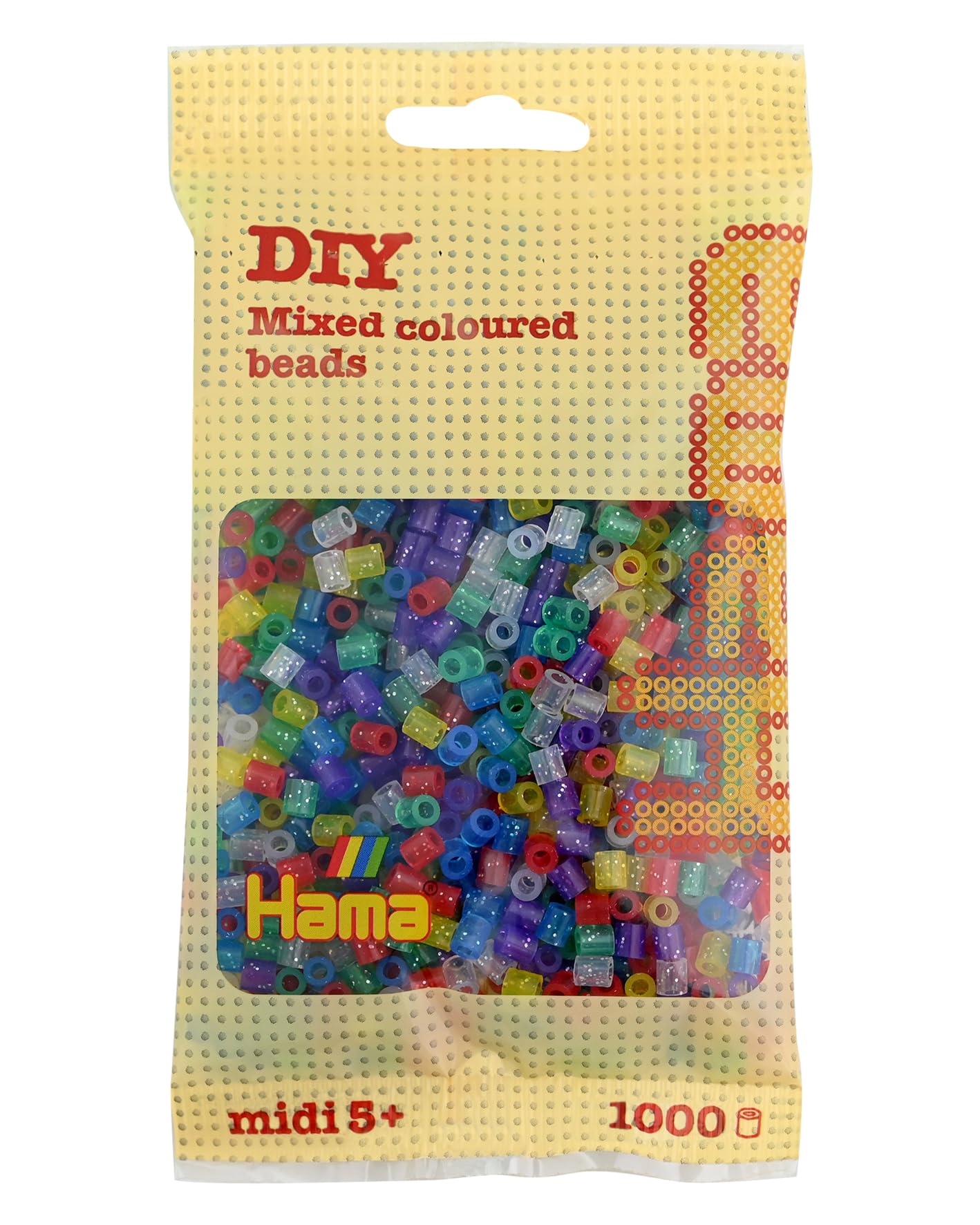 Hama Beads Bag - 1000 Midi Fuse Beads for Mosaic Art Craft | Mix 54 | Ages 3+ 10