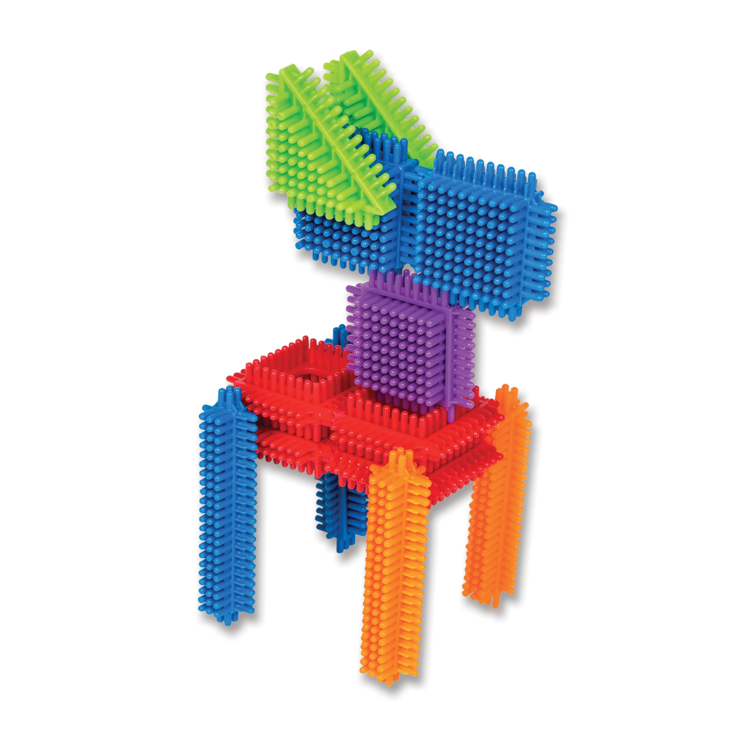 Stickle Bricks Big Builder Construction Set - Over 125 Pieces for Toddlers 18 Months+ 11