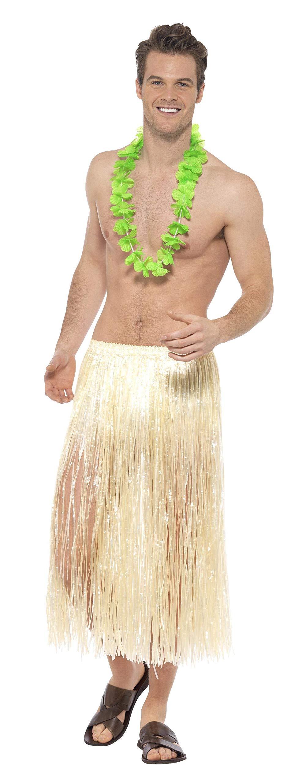 Smiffys Hawaiian Lei - Neon Green Party Accessory for Dress Up 4