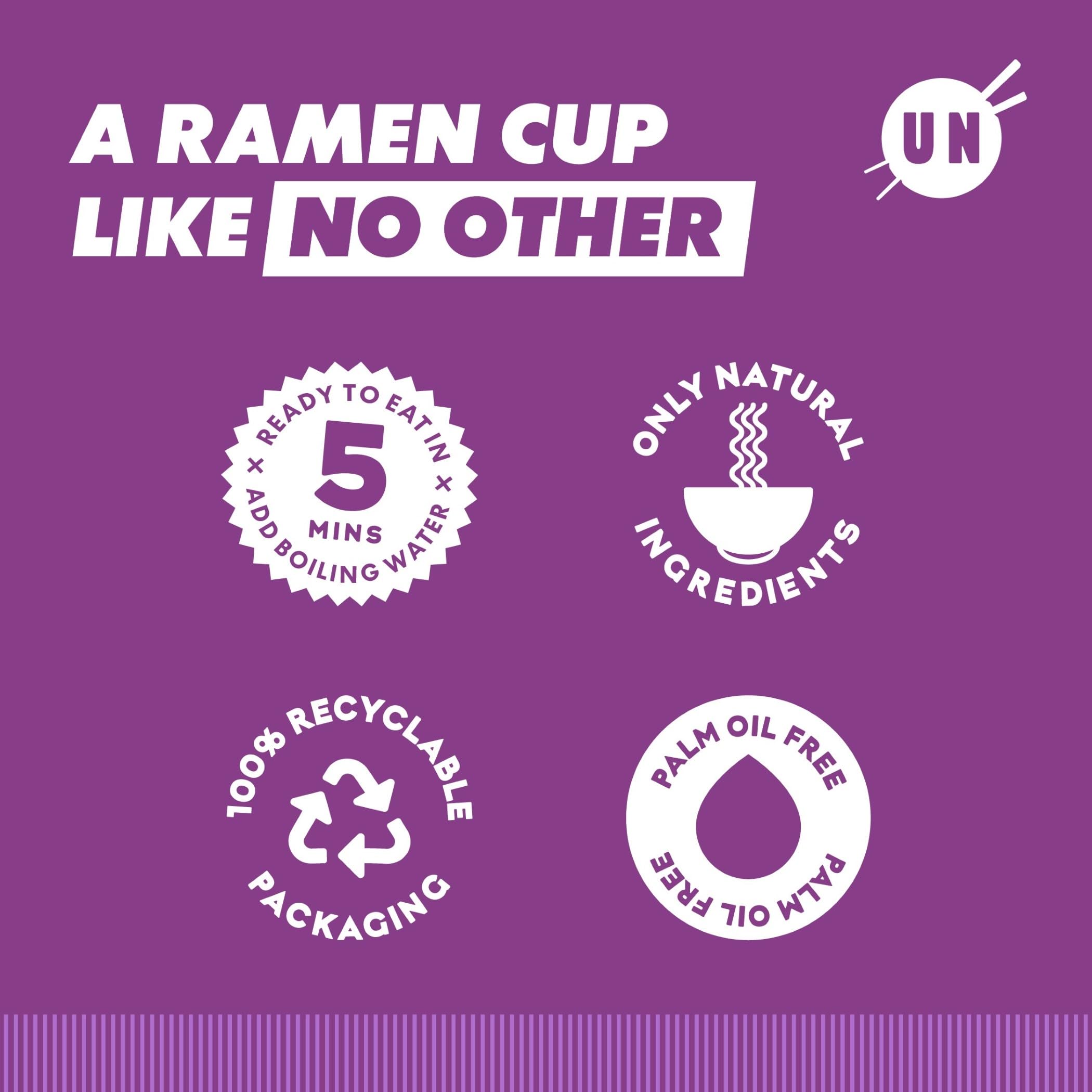 Urban Noodle - Tom Yum, Spicy Pho & Yaki Umami Ramen Noodles Variety Pack, Vegan Friendly 18