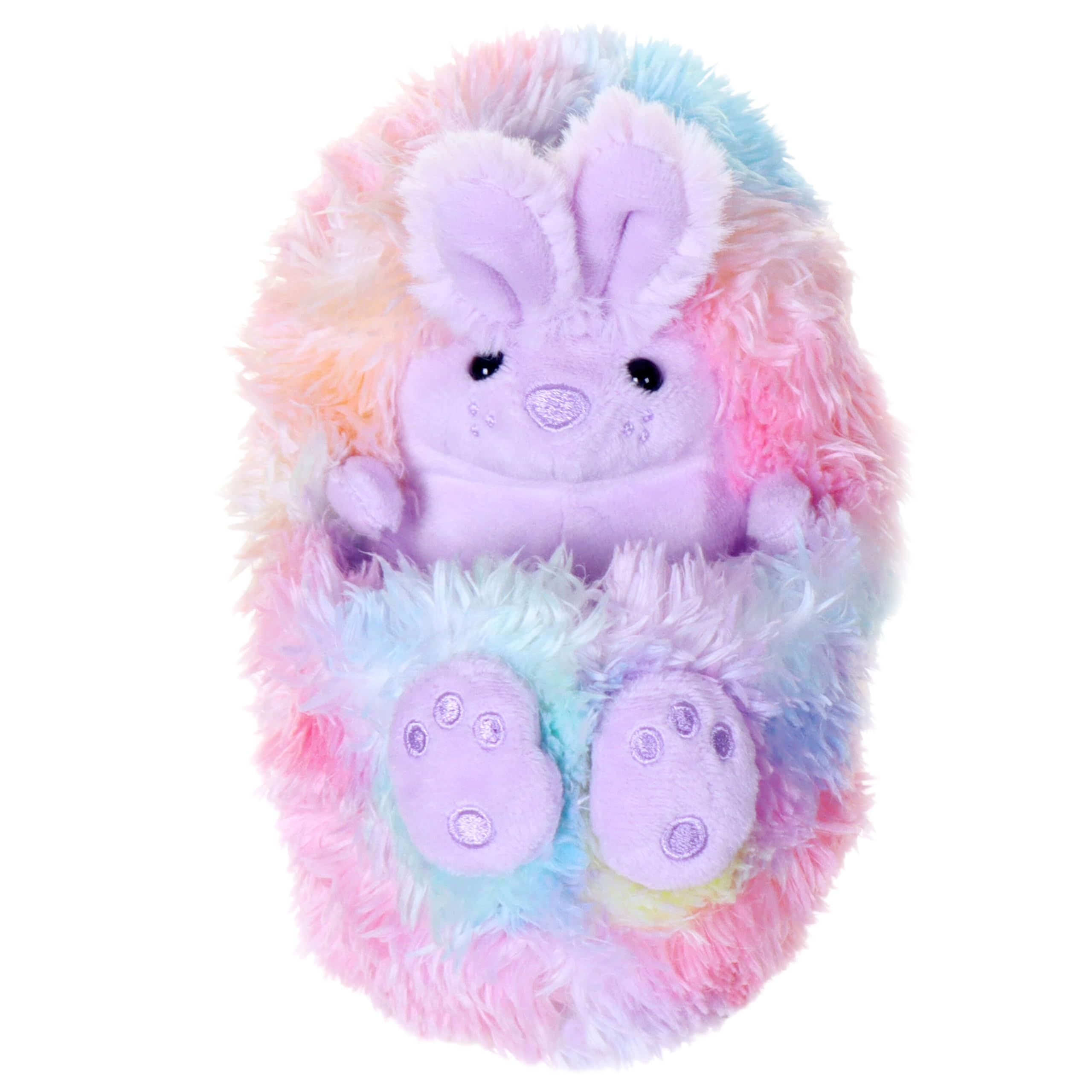 Curlimals Bo the Rainbow Bunny Interactive Plush Toy | Sensory Toy | Ages 3+