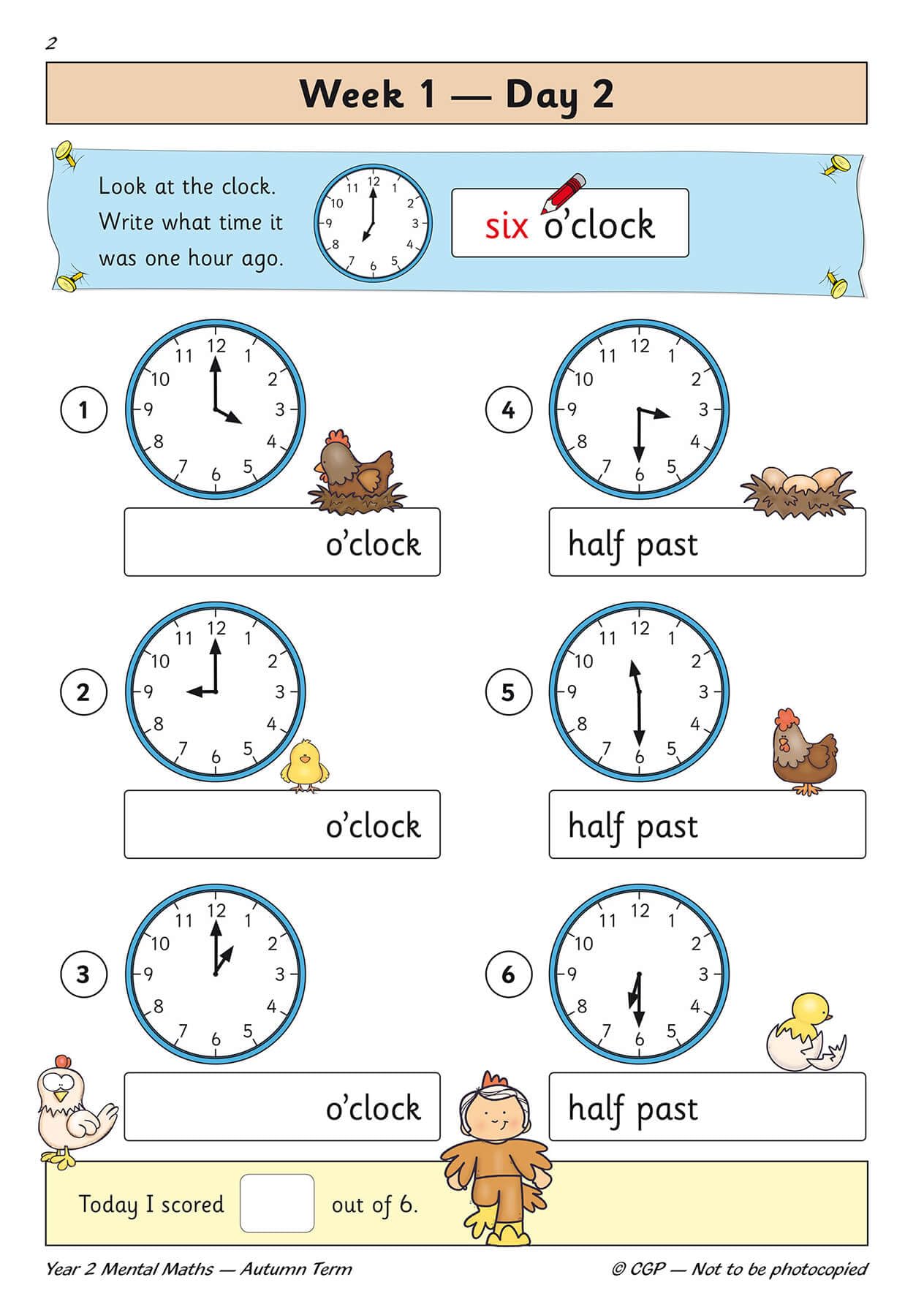 CGP Books KS1 Mental Maths Daily Practice Book - Year 2 Autumn Term | Ages 6-7 | Paperback 3