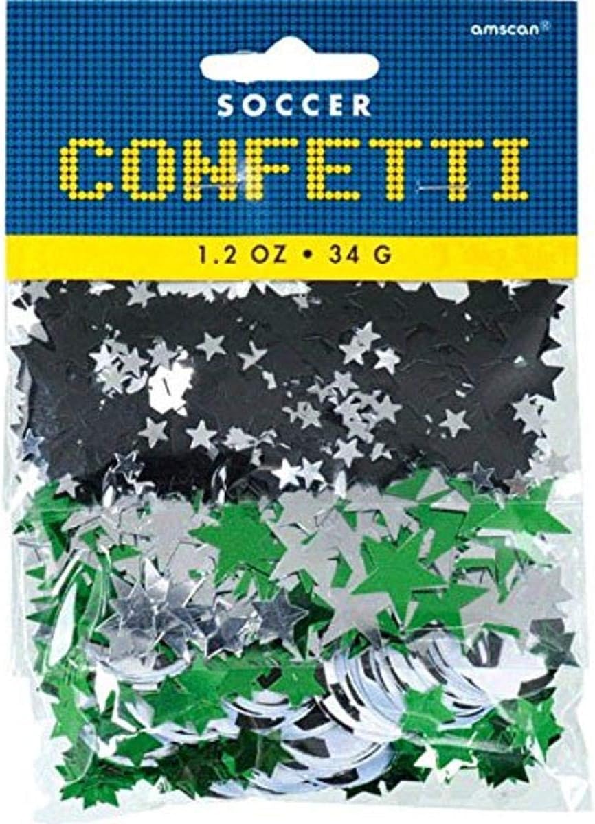 amscan Soccer Confetti Value Pack - Soccer-Themed Confetti (364467)