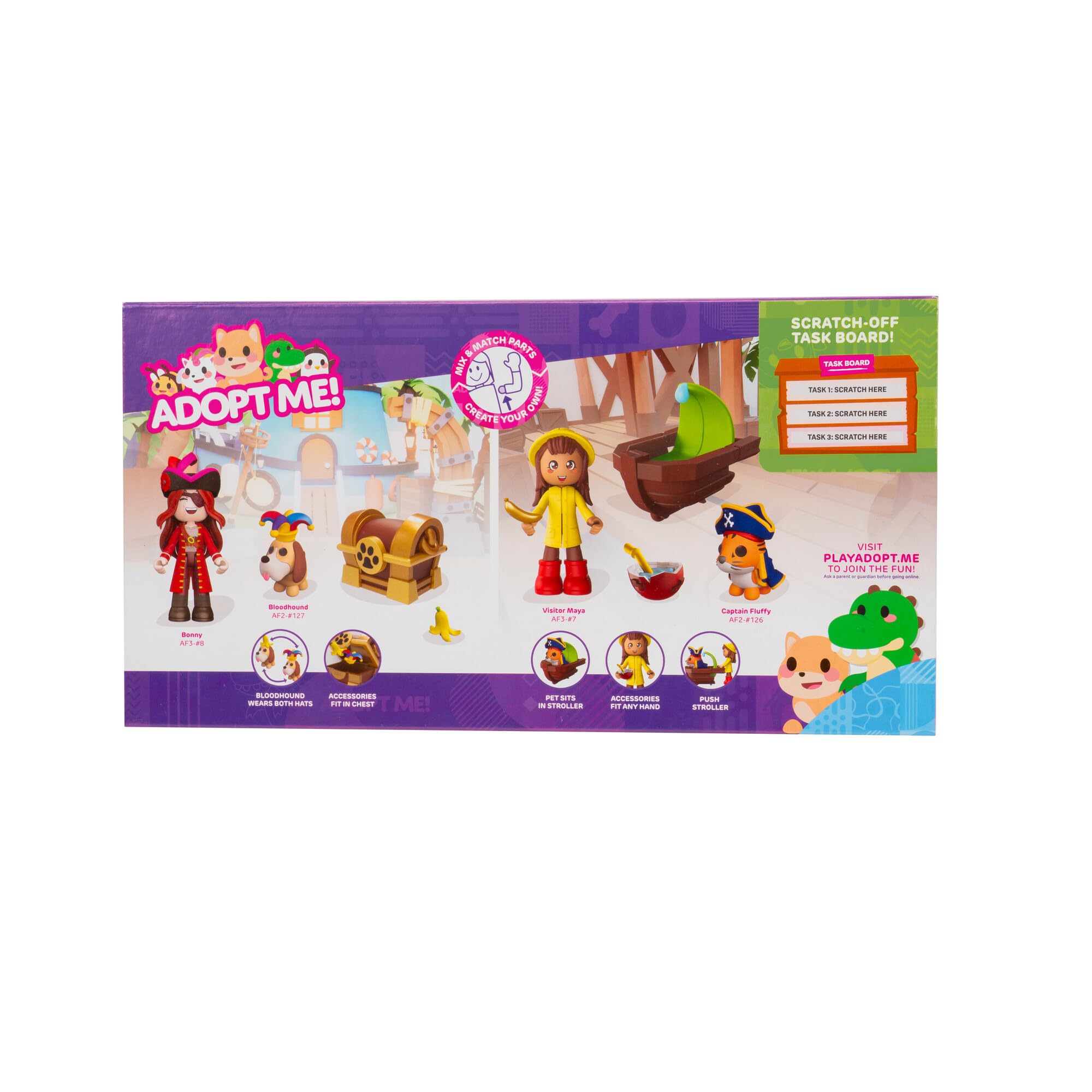 Adopt Me! Rain and Accessory Shop Bundle - Amazon Exclusive Playset with Figures and Virtual Codes 10