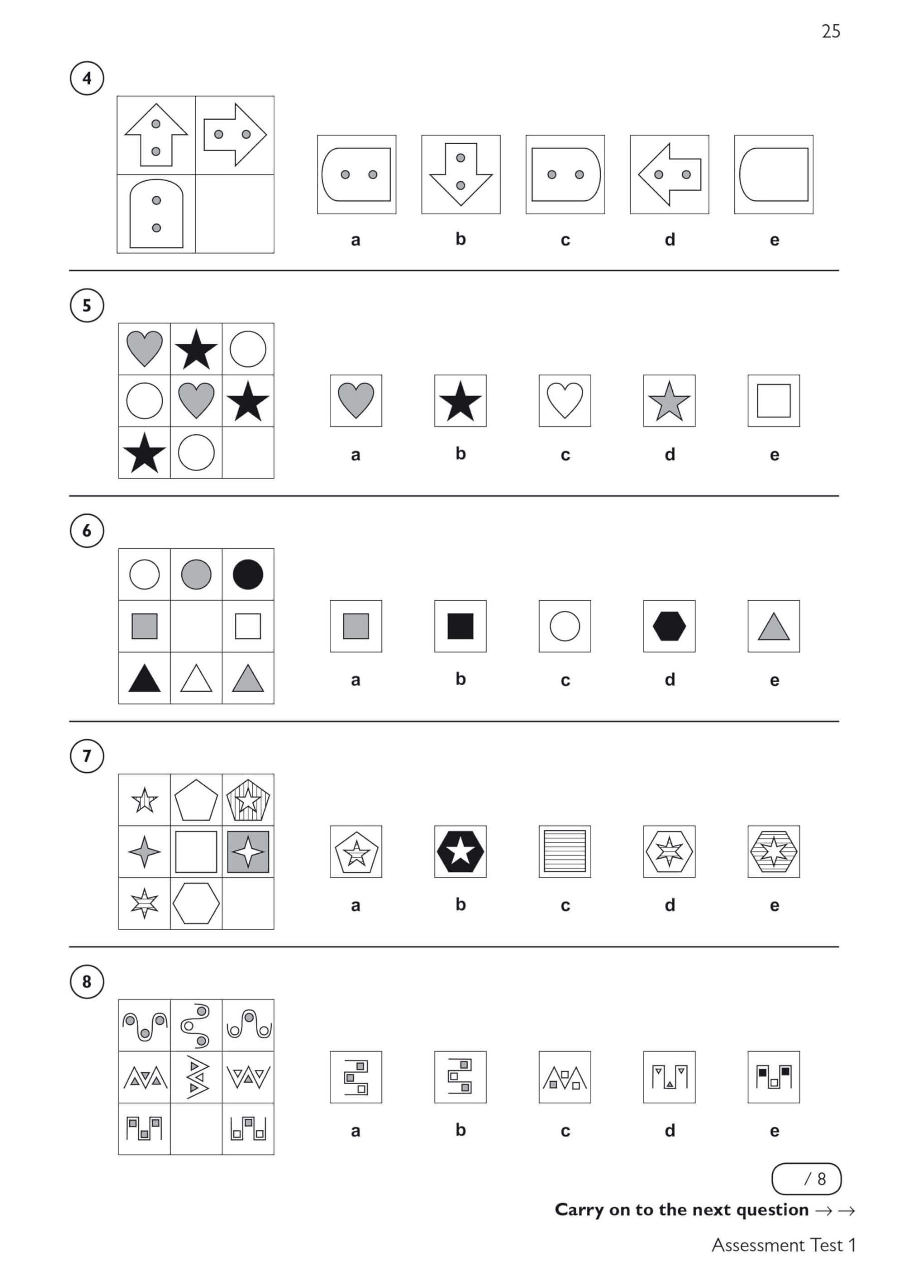 CGP 11+ GL Non-Verbal Reasoning Practice Book & Assessment Tests - Ages 9-10 | Includes Online Edition 5