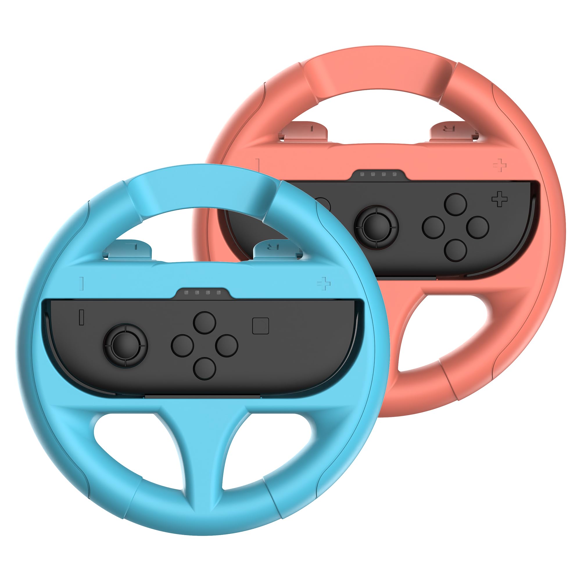 Subsonic - Pack of 2 Steering Wheels for Nintendo Switch and Switch 2 Joy-Con 7