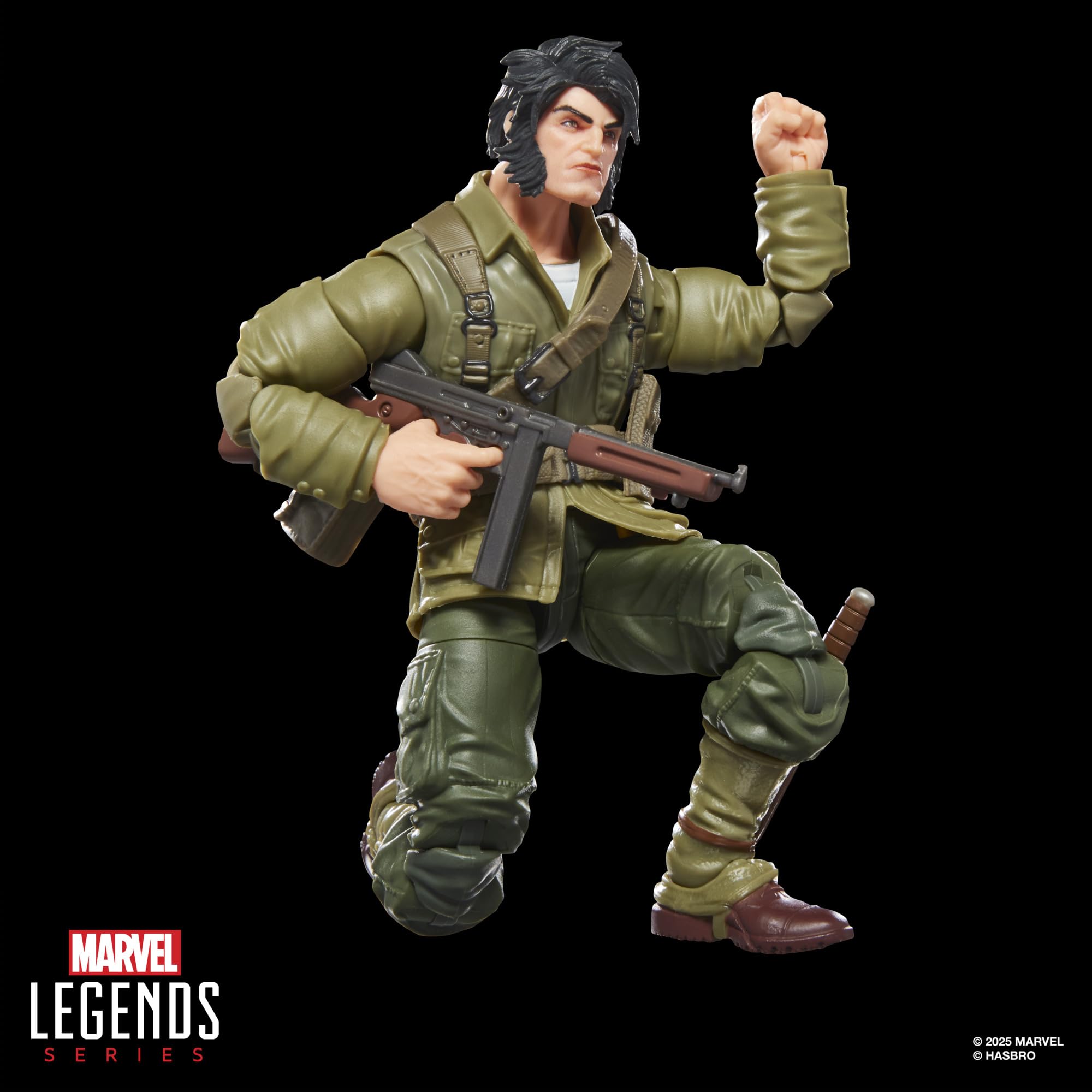 Marvel Press Wolverine (WWII Logan) X-Men Action Figure | 6-inch Scale | Ages 4+ 3
