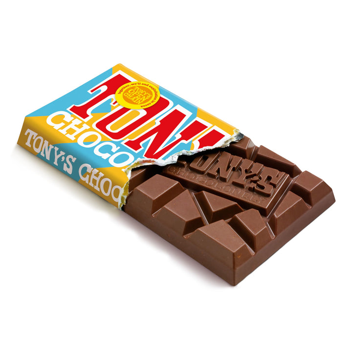 Tony's Chocolonely Milk Chocolate Rice Crispy Caramel Bar - 180g