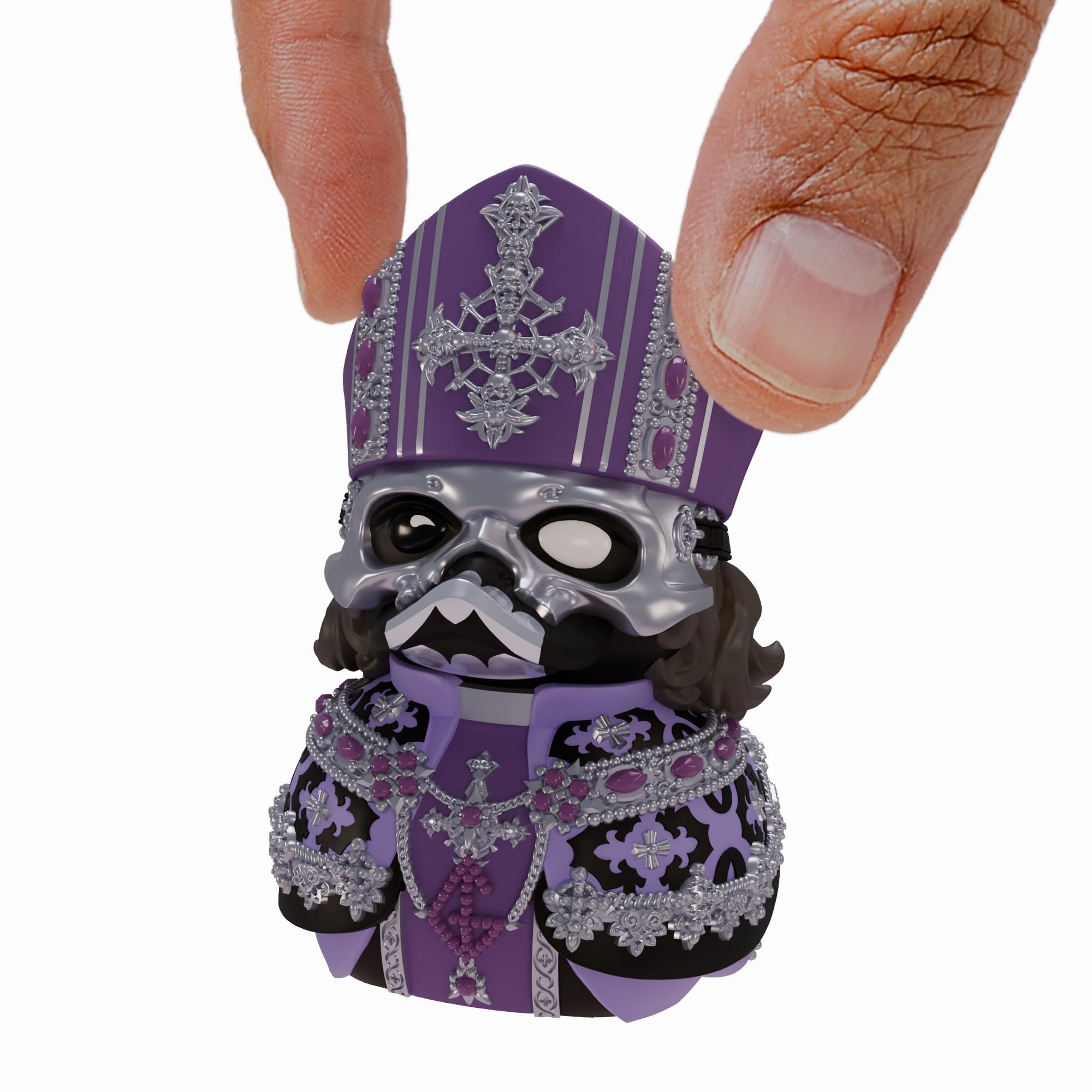 TUBBZ Mini Ghost - Papa Perpetua V Cosplaying Rubber Duck Vinyl Figure | Approx 5cm | Unisex Adult