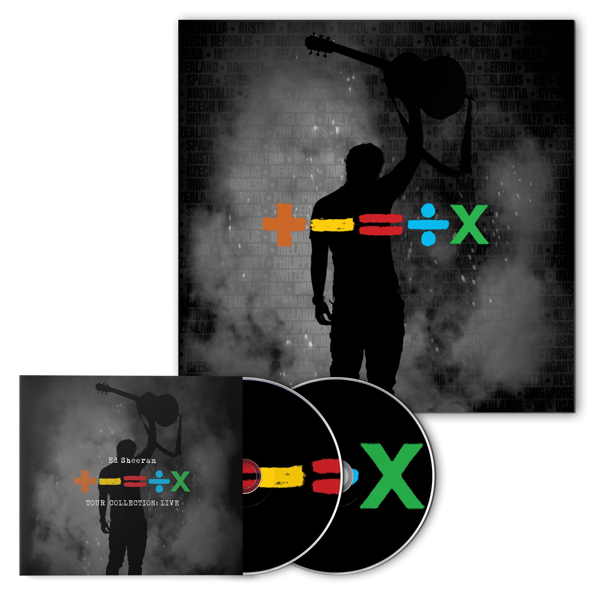 Ed Sheeran - +=÷× (TOUR COLLECTION: LIVE) [Audio CD] Amazon Exclusive Poster Edition