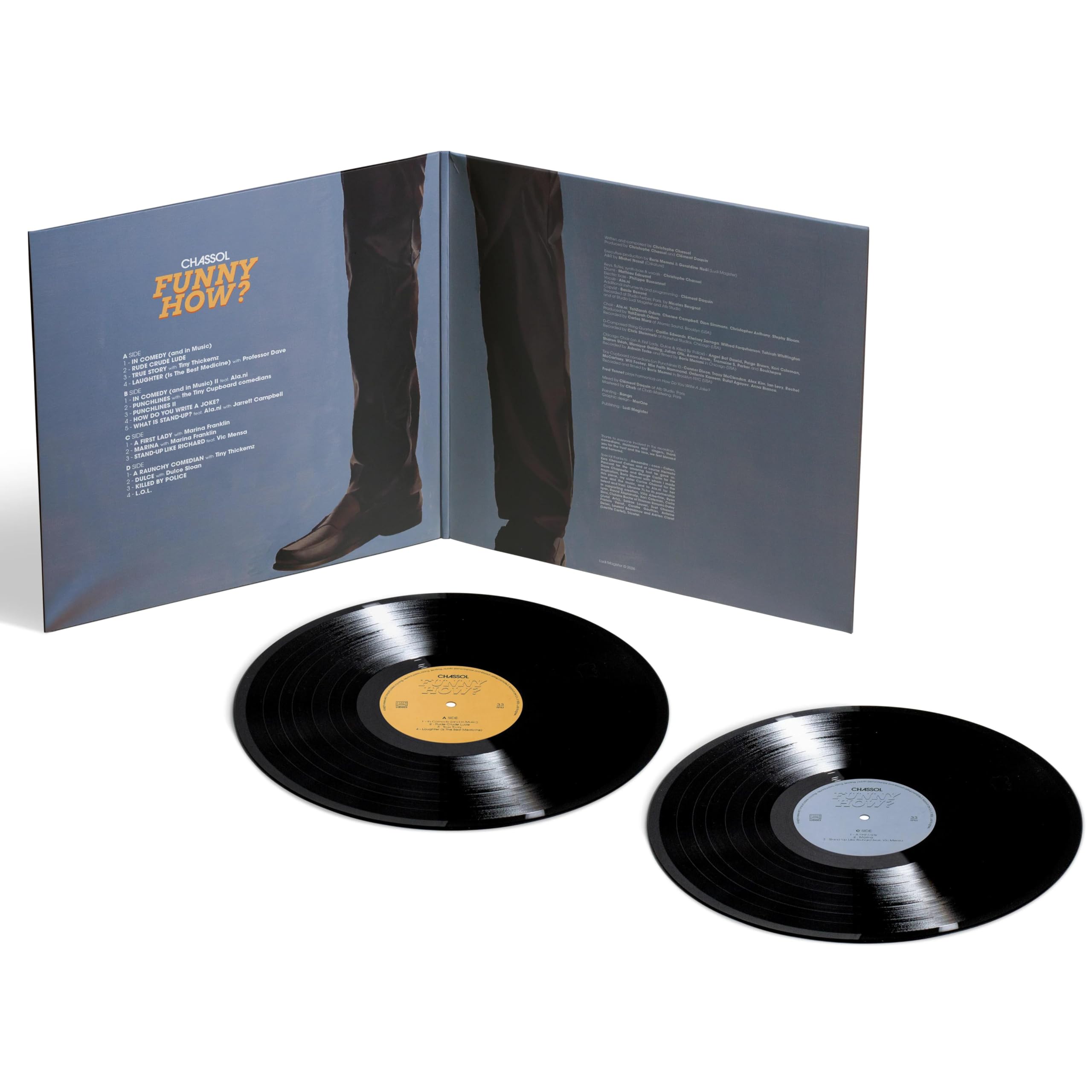 CHASSOL - FUNNY HOW ? [2LP Vinyl] 4