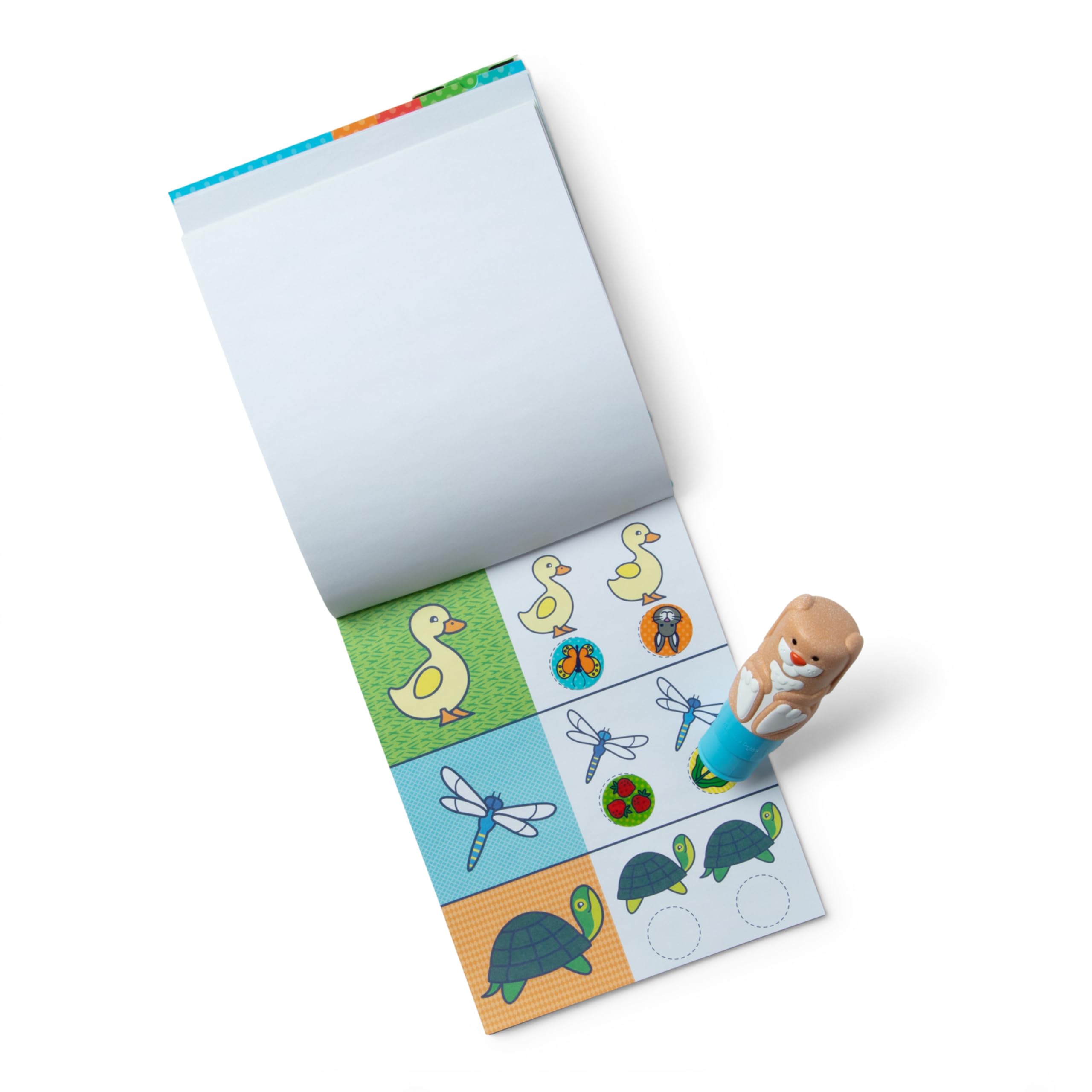 Melissa & Doug Sticker WOW! Activity Pad with 300 Stickers & Bunny Stamper | Ages 3+ 4