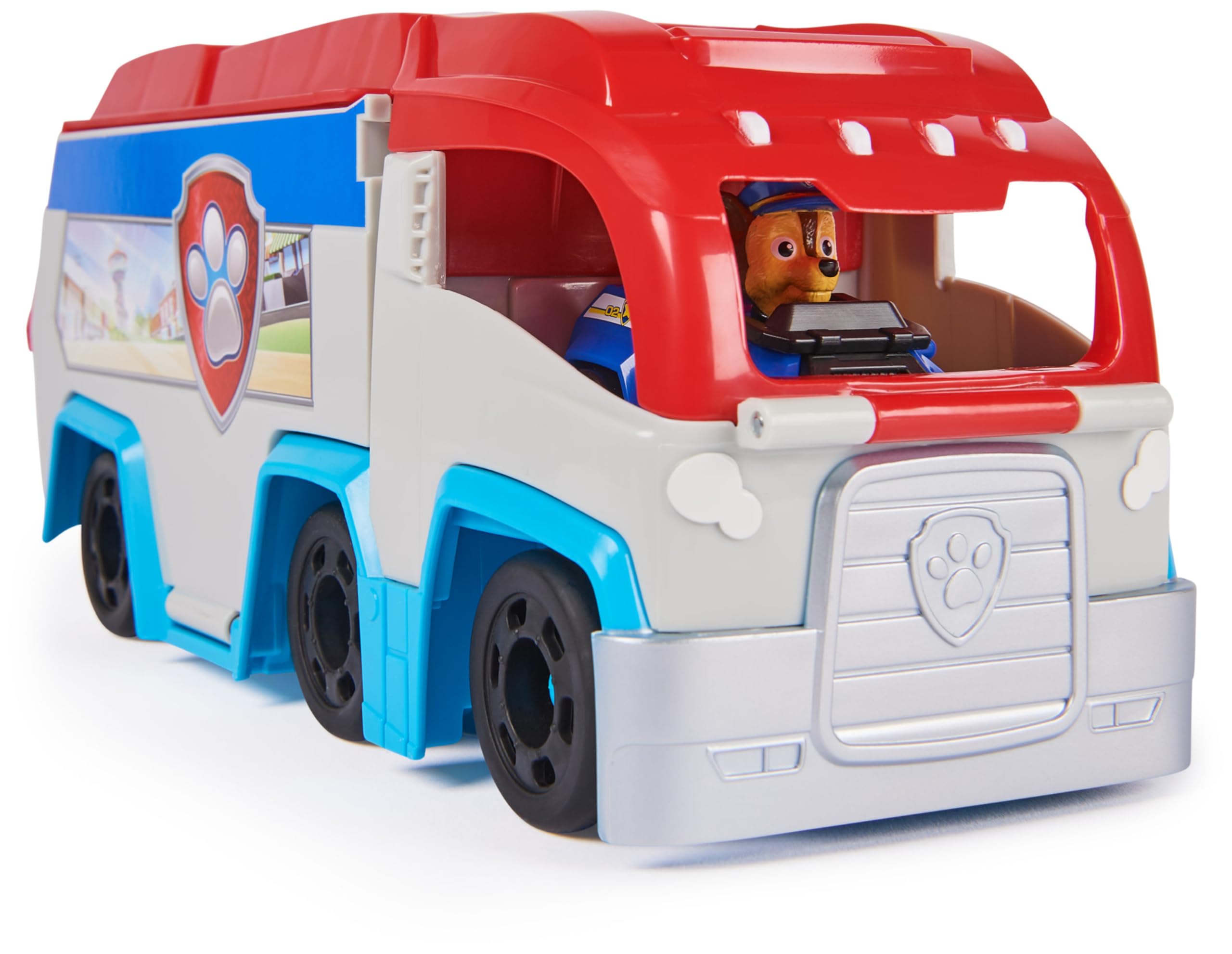 Paw Patrol Pup Squad Patroller Team Vehicle with Chase Racer Toy Lorry | Ages 3-9 | 2 Items 7