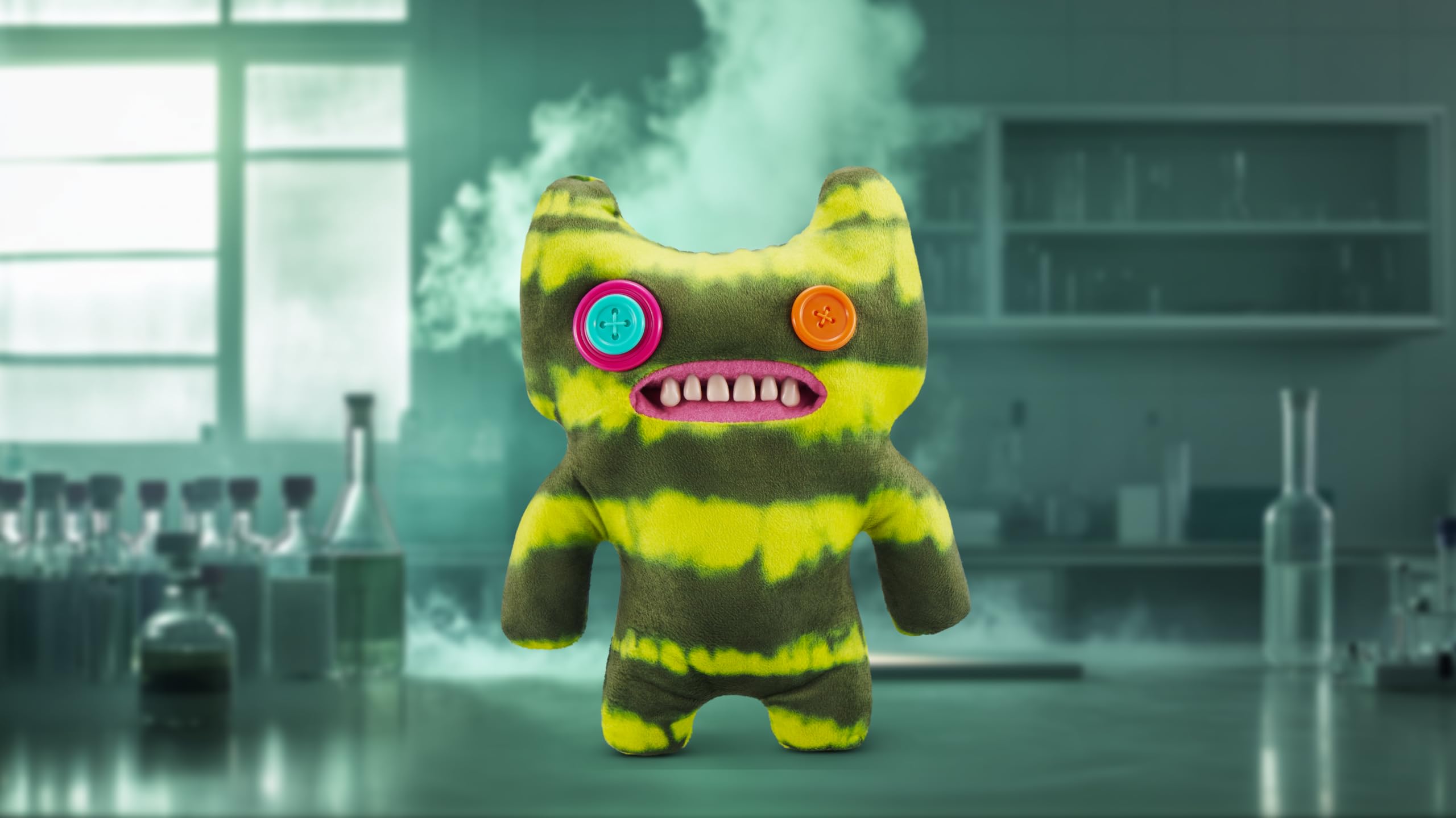 Fuggler Laboratory Misfits Funny Ugly Monster Plush Collectible Indecisive Monster