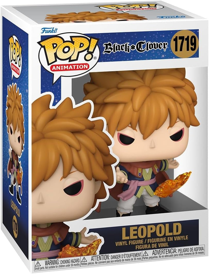 Funko Pop! Animation Black Clover - Leopold Vermillion Vinyl Figure (80294)