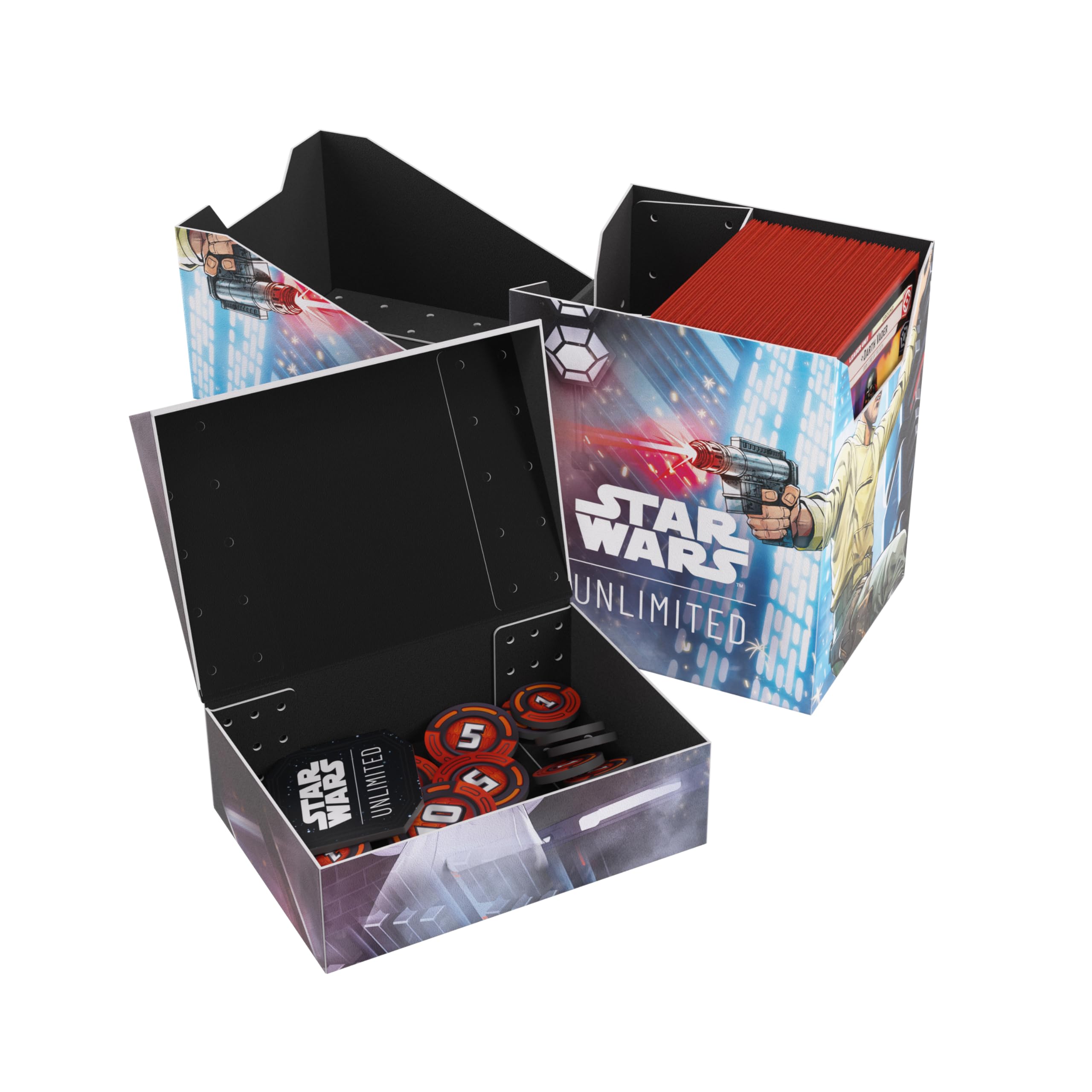 Gamegenic Star Wars: Unlimited Soft Crate - Cassian Andor/Dedra Meero | Holds Double-Sleeved Deck 3