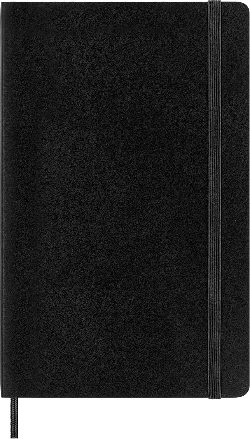 Moleskine Classic Dotted Paper Notebook - Soft Cover, Black, Large A5, 192 Pages 2