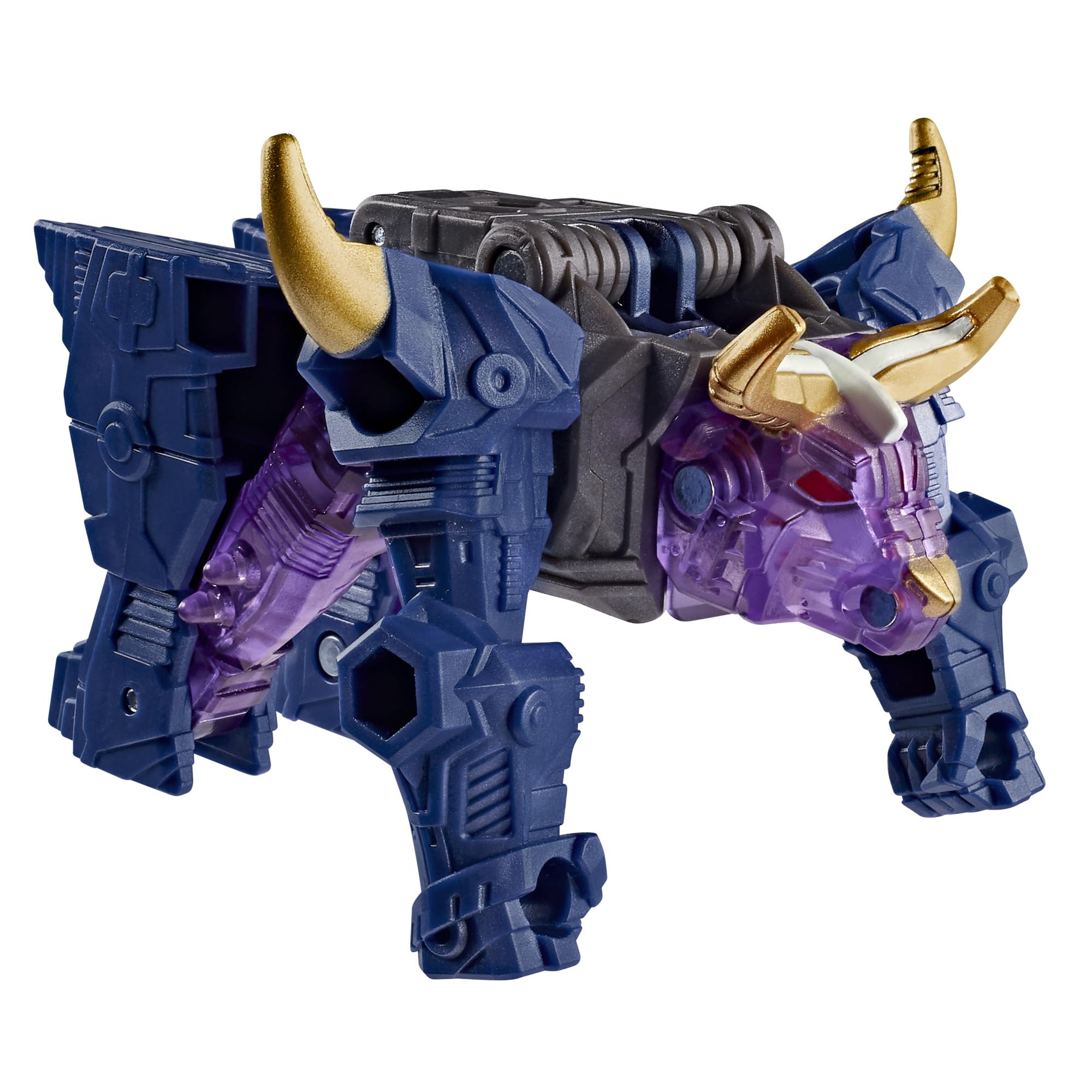 Transformers Megatron Cyber Changers Energon Surge - 4-Inch Action Figure | Glow in the Dark | Ages 6+ 5