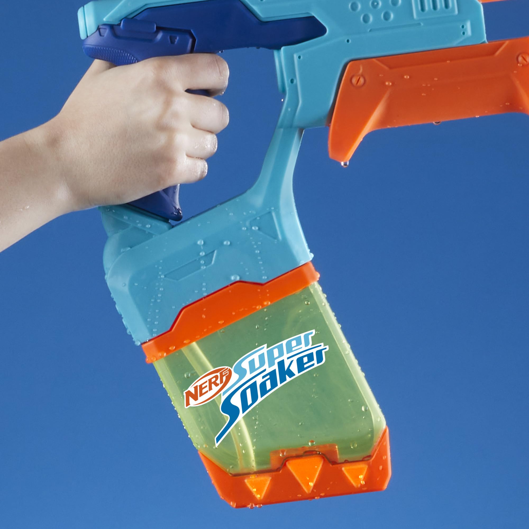 Super Soaker Nerf Dunk-Fill Water Blaster 2-Pack | Instant Fill Tanks | Ages 6+ 7