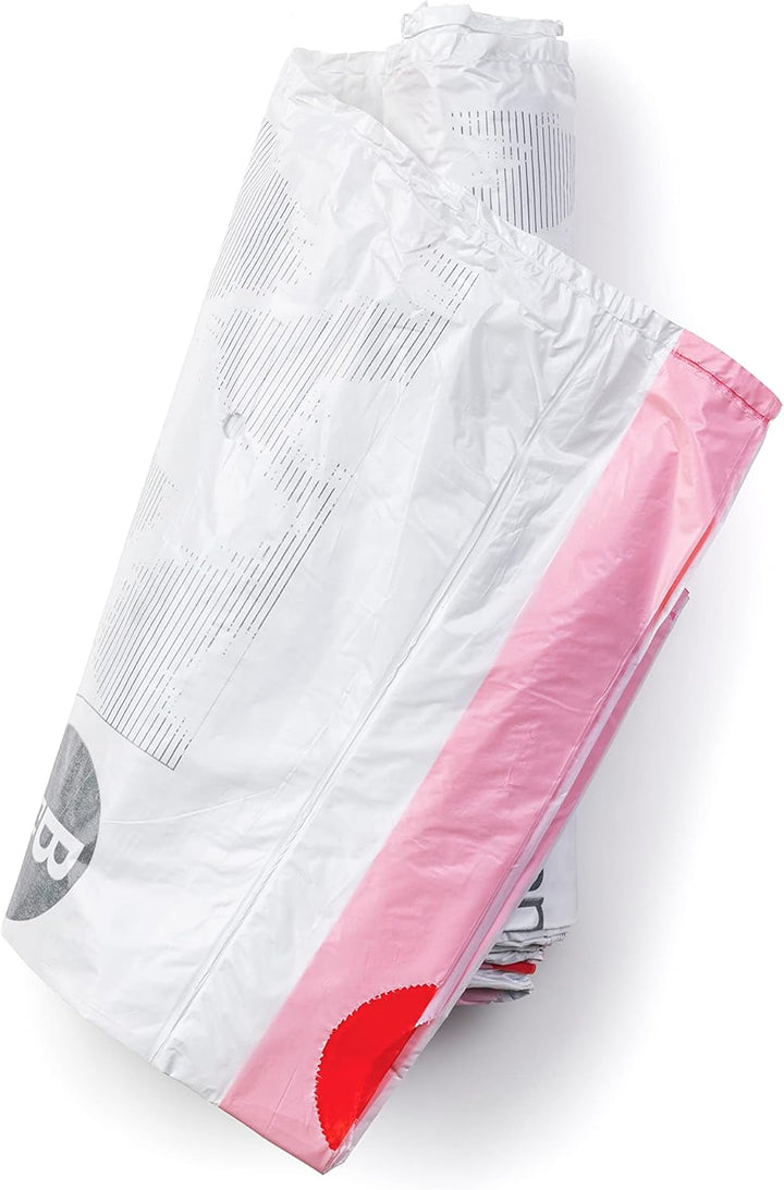 Brabantia PerfectFit Bin Liners Multipack Size B (5 Litre) Extra Strong Plastic with Tie-Tape
