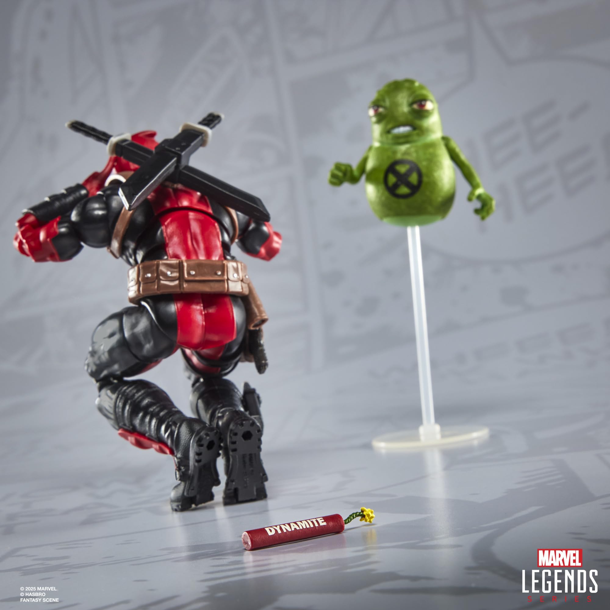 Marvel Legends Maximum Series Deadpool Action Figure with Doop | 6-Inch Scale | 24 Accessories 6