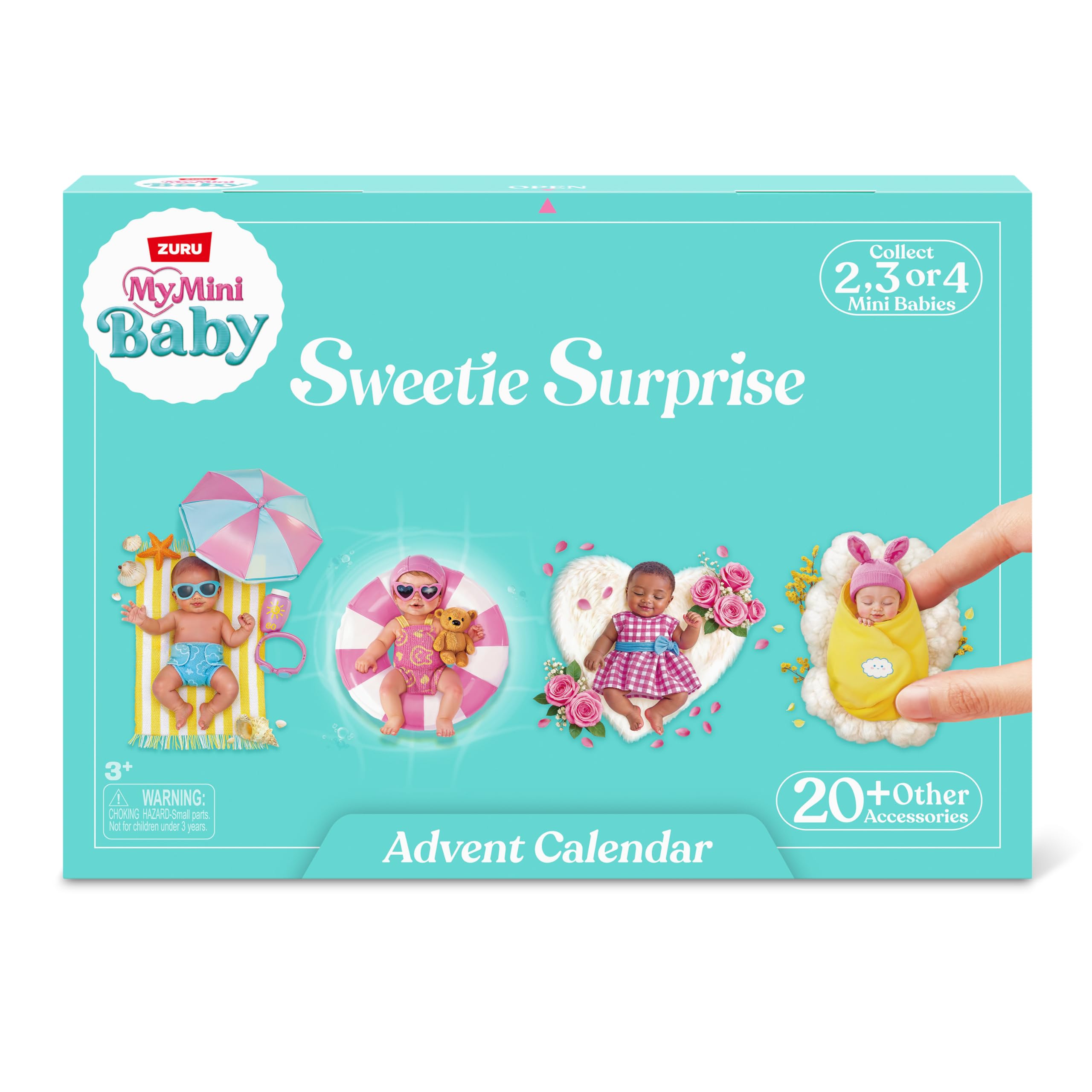 ZURU MY MINI Advent Calendar Series 1 - 24 Days of Mini Surprises | Includes 2 Dolls & 20+ Accessories 8