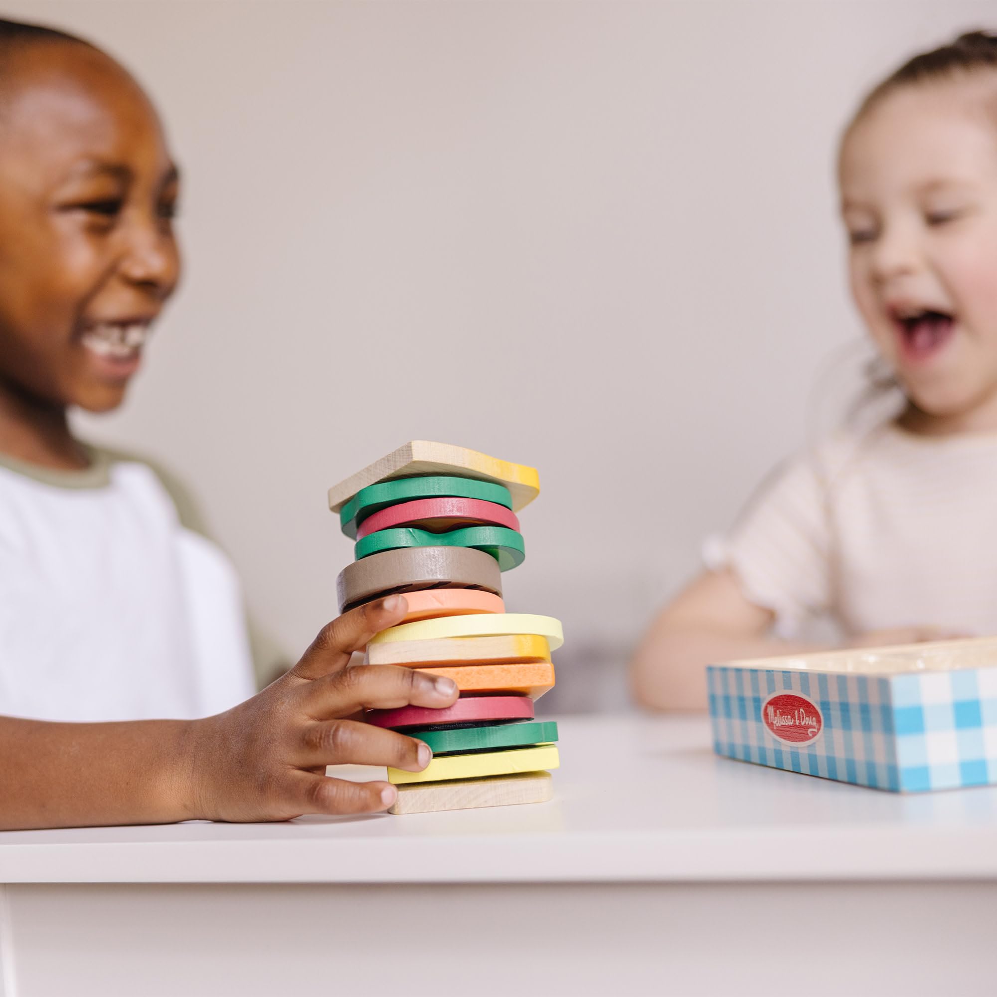 Melissa & Doug Wooden Sandwich Making Set - Pretend Play Food Kit for Ages 3+ 12