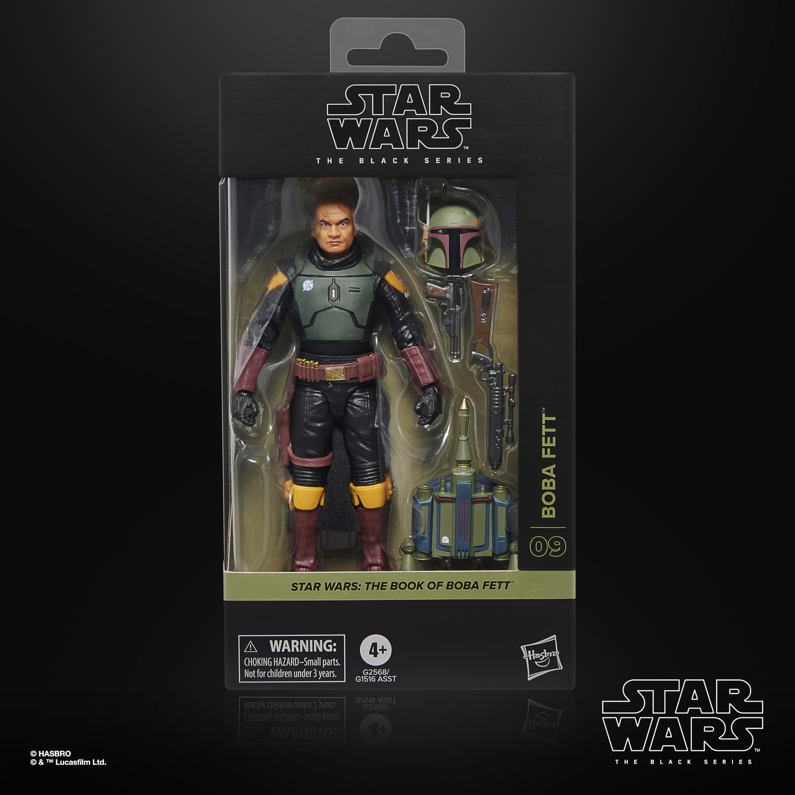 Star Wars The Black Series Boba Fett - The Book of Boba Fett Figure | 6 Inch | Hasbro