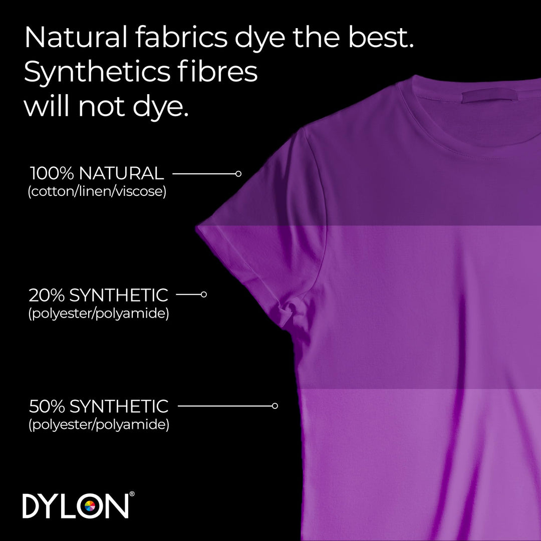DYLON Washing Machine Fabric Dye Pod - Deep Violet, 350g