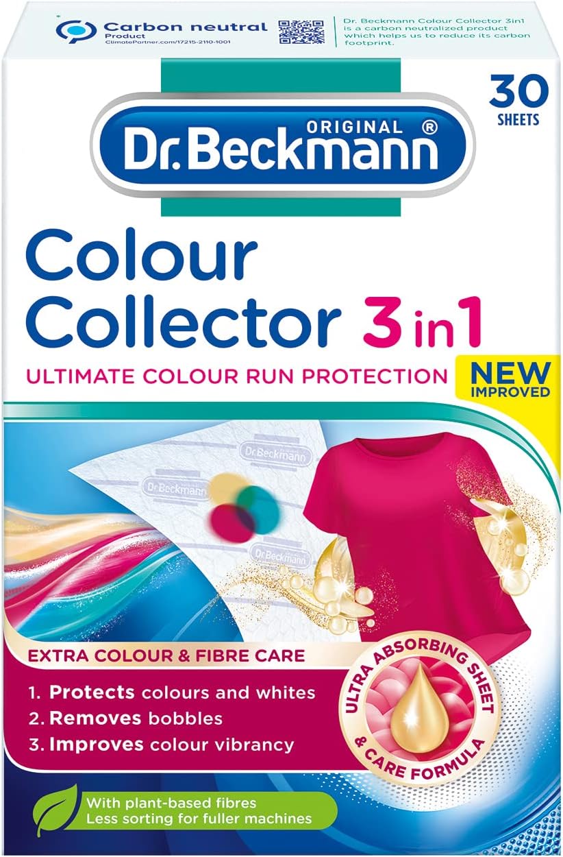 Dr. Beckmann - Colour and Dirt Collector 3-in-1 Laundry Sheets (30 Sheets) 1