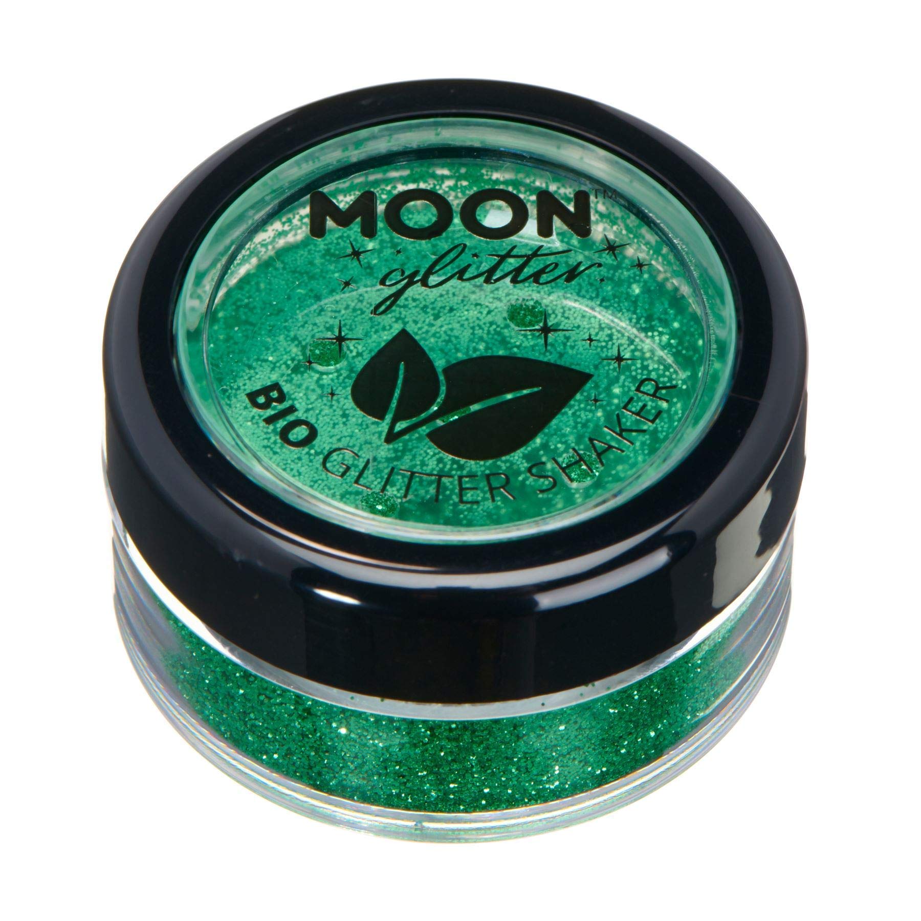 Moon Glitter - Biodegradable Eco Glitter Shaker (5g) - Green Cosmetic Bio Glitter for Face, Body, Hair, Nails