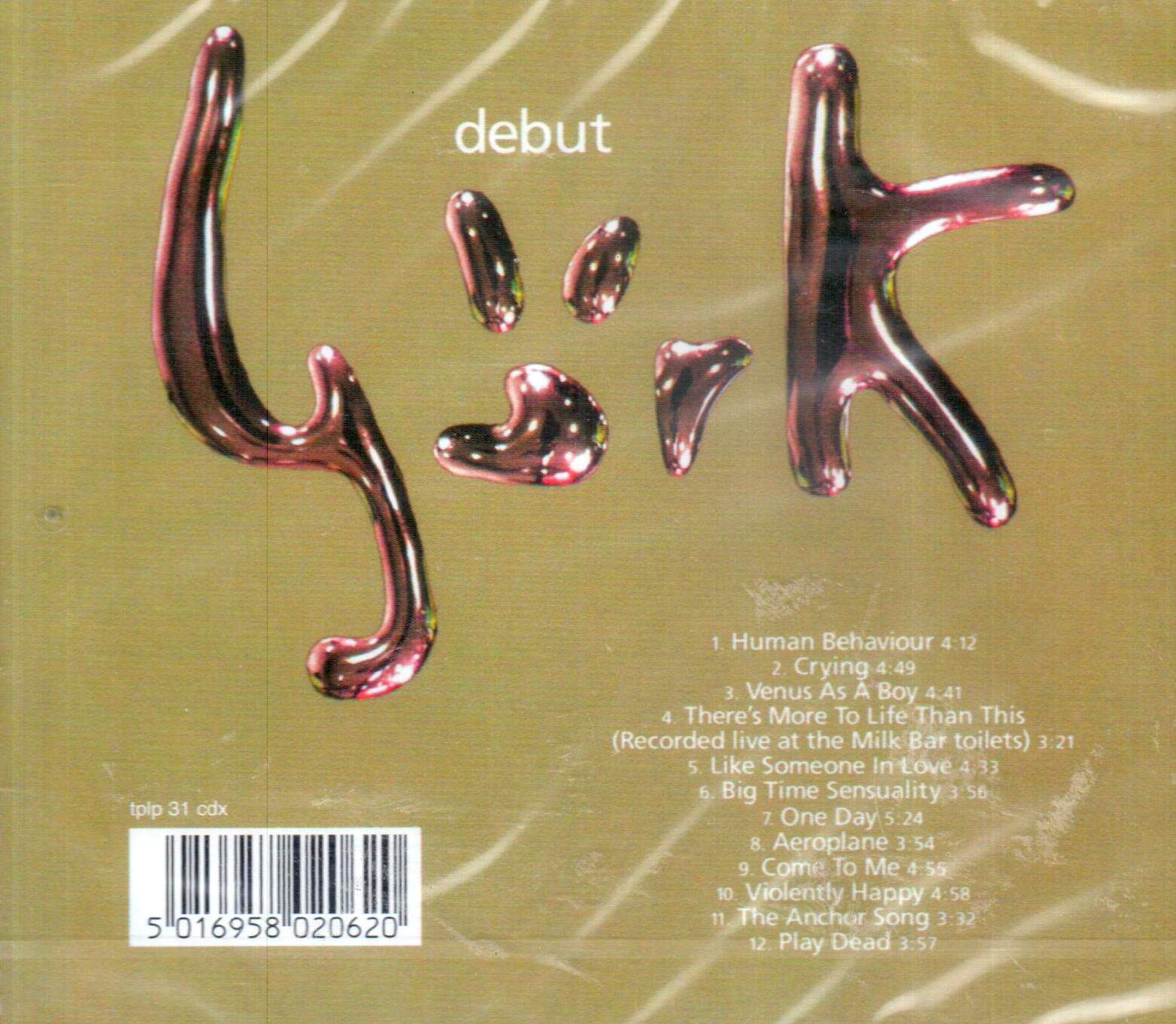 Björk - Debut Audio CD 6