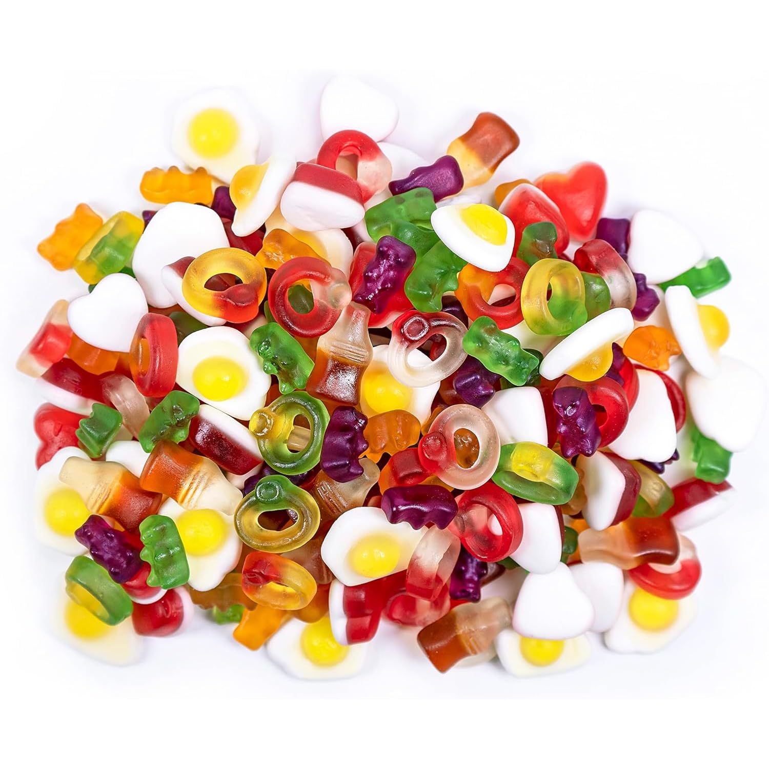HARIBO Starmix with Real Fruit Juice, Iconic Fruit & Cola Gummy Sweets, 140g 13