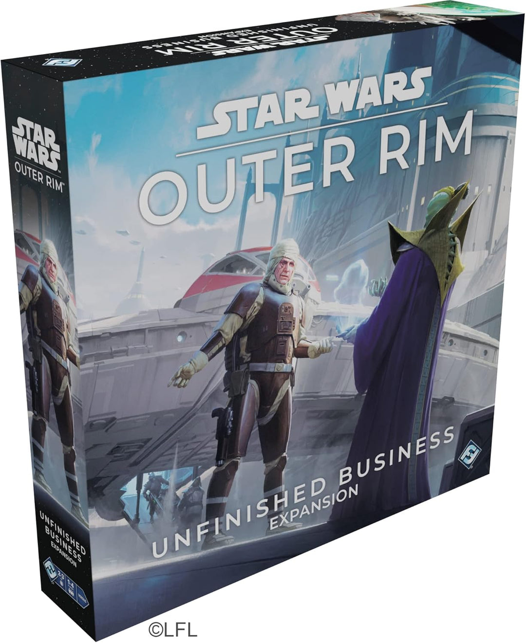 Fantasy Flight Games Star Wars Outer Rim: Unfinished Business Expansion Board Game (FFGSW07)