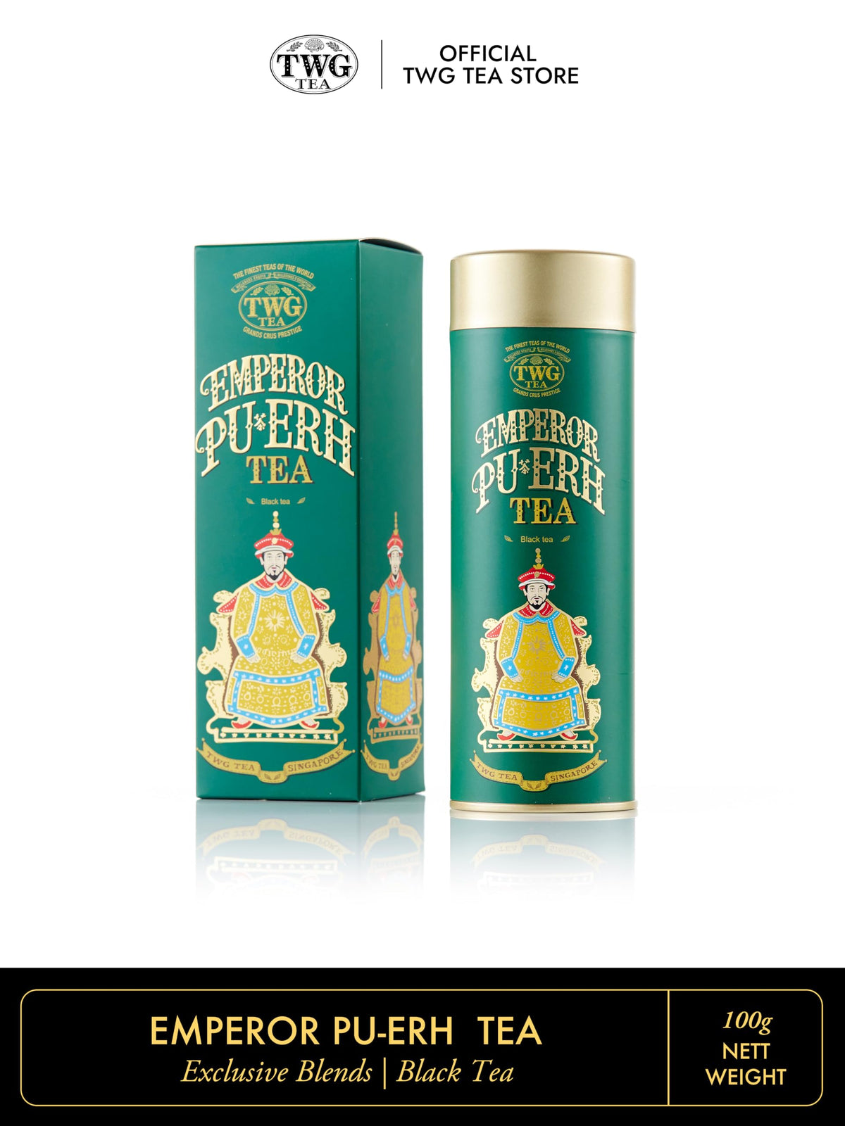 TWG Emperor Pu-Erh Loose Leaf Black Tea | 100 g