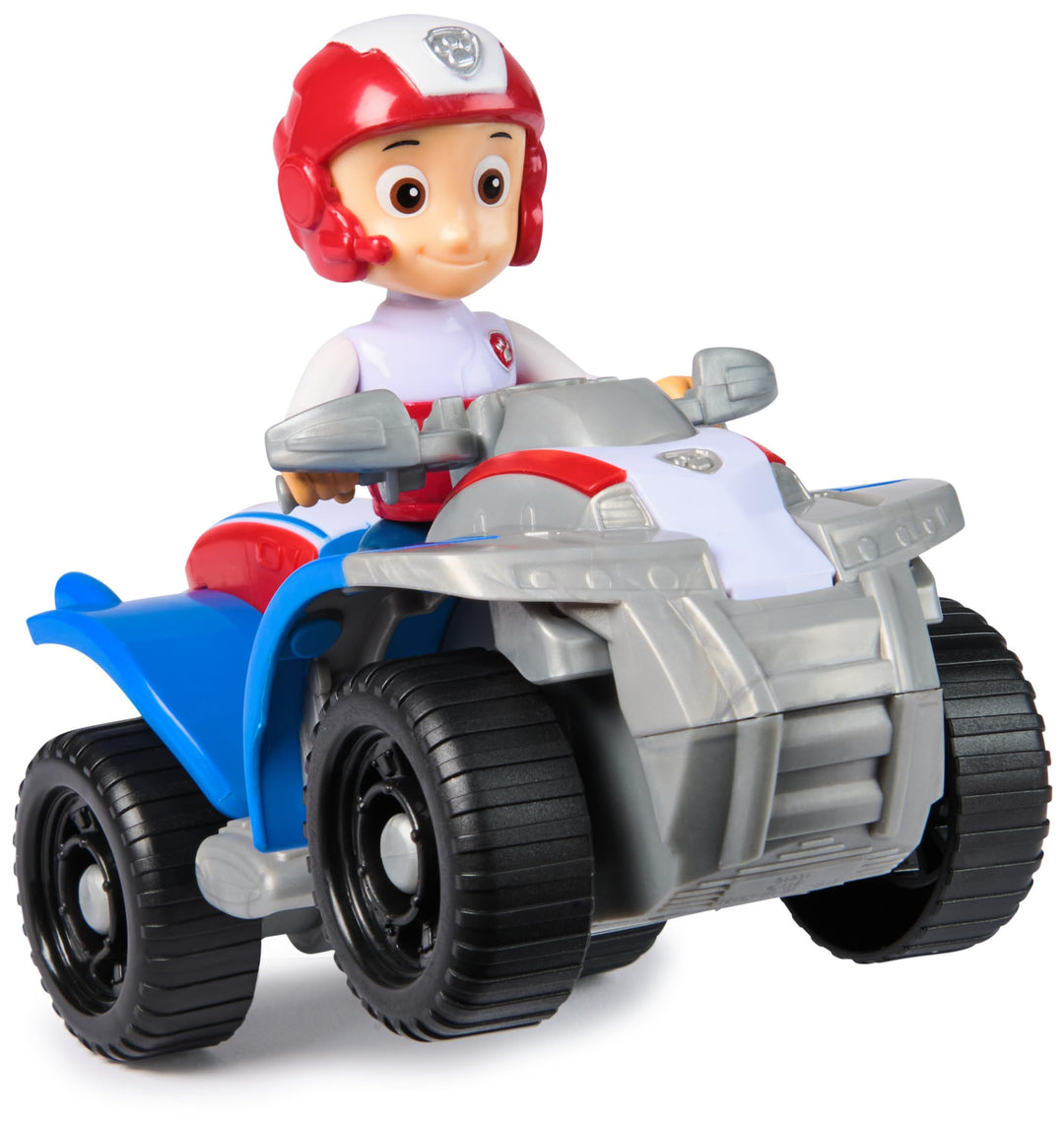 Paw Patrol Ryder's ATV Toy Vehicle with Collectible Action Figure - Sustainably Made for Kids 3+