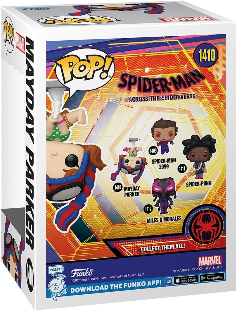 Funko Pop! Marvel Spider-Man: Across the Spider-Verse - Mayday Parker Vinyl Figure (82648)