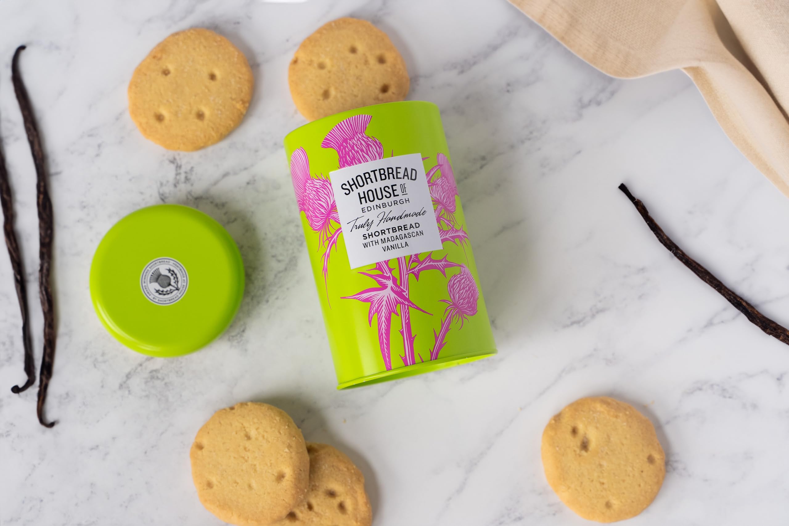 Shortbread House of Edinburgh - Truly Handmade All Butter Shortbread Biscuits with Madagascan Vanilla (140g Tin) 8
